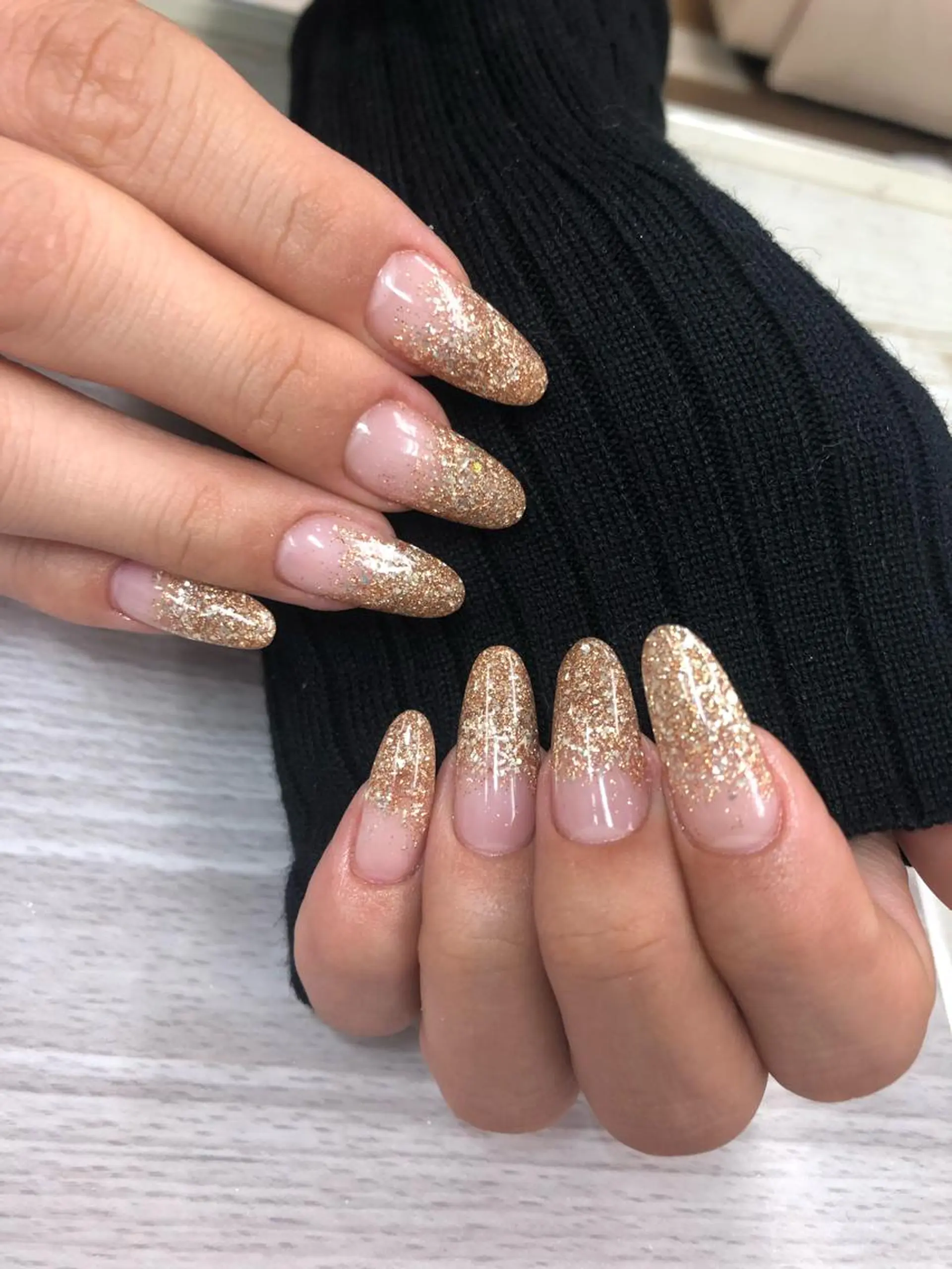 ネイル ラメ(グリッター) ハンドネイル Nail salon Museのネイルデザイン
