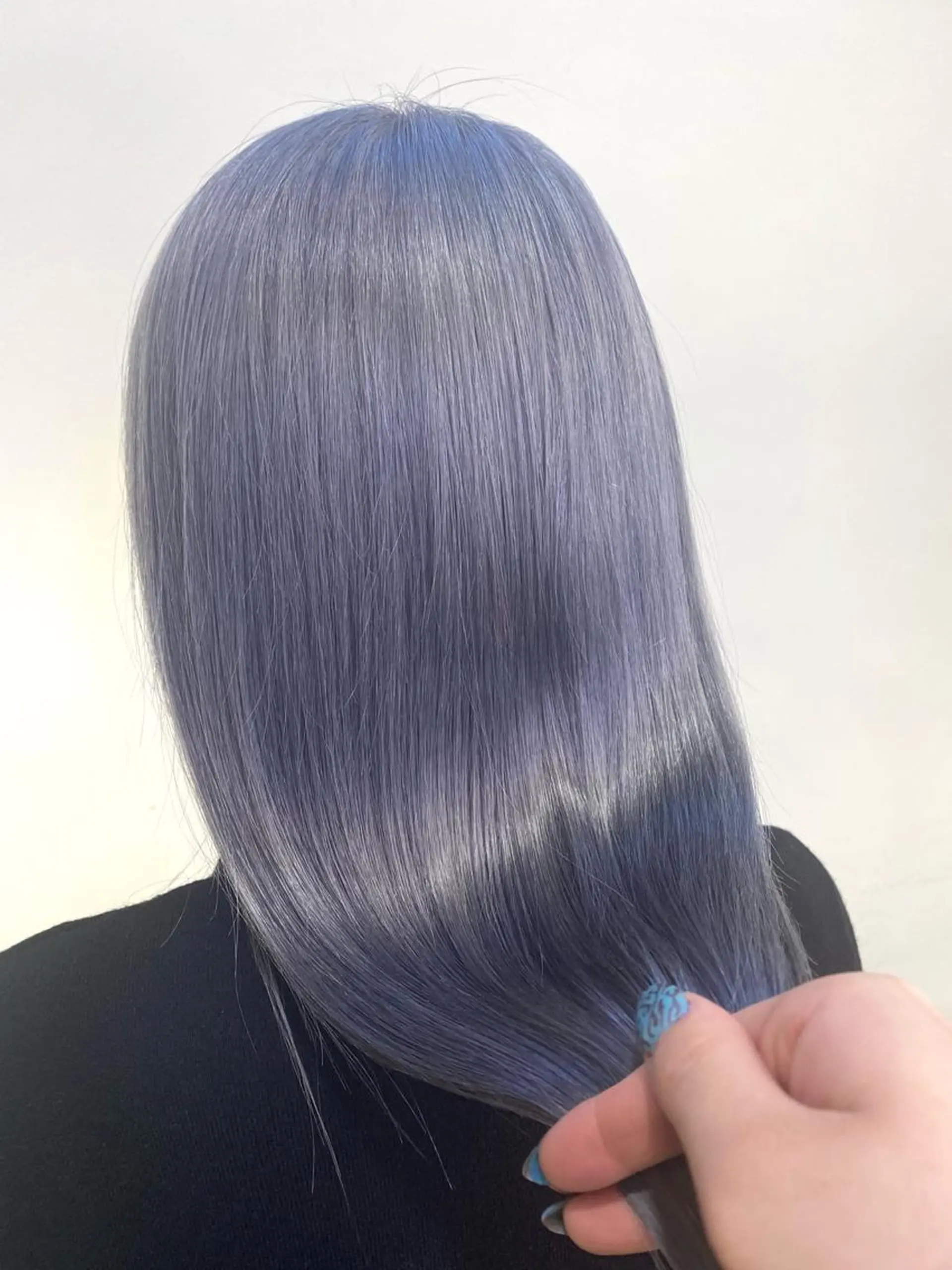 ロング カラー ヘアアレンジ ブリーチ TSUNA 🌙 Lim 五反田のマツエク・マツパデザイン