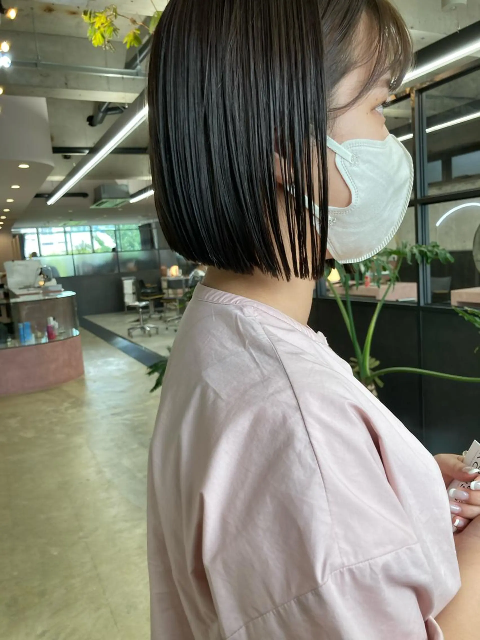 ミディアム ボブ カット ヘアカラー 小木曽智美 /ボブ/ショートのヘアスタイル