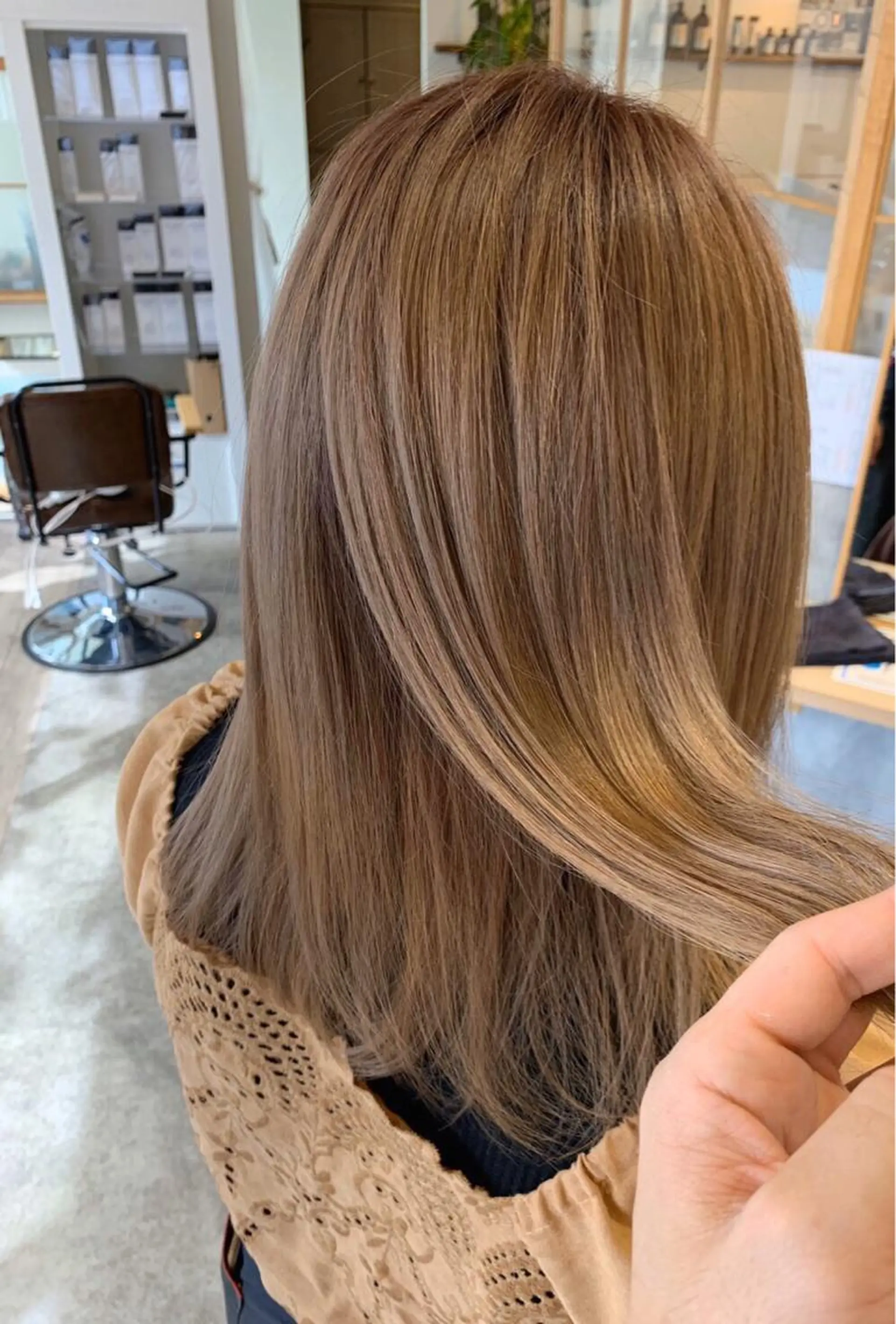 ミディアム トリートメント 唐澤 千尋のヘアスタイル