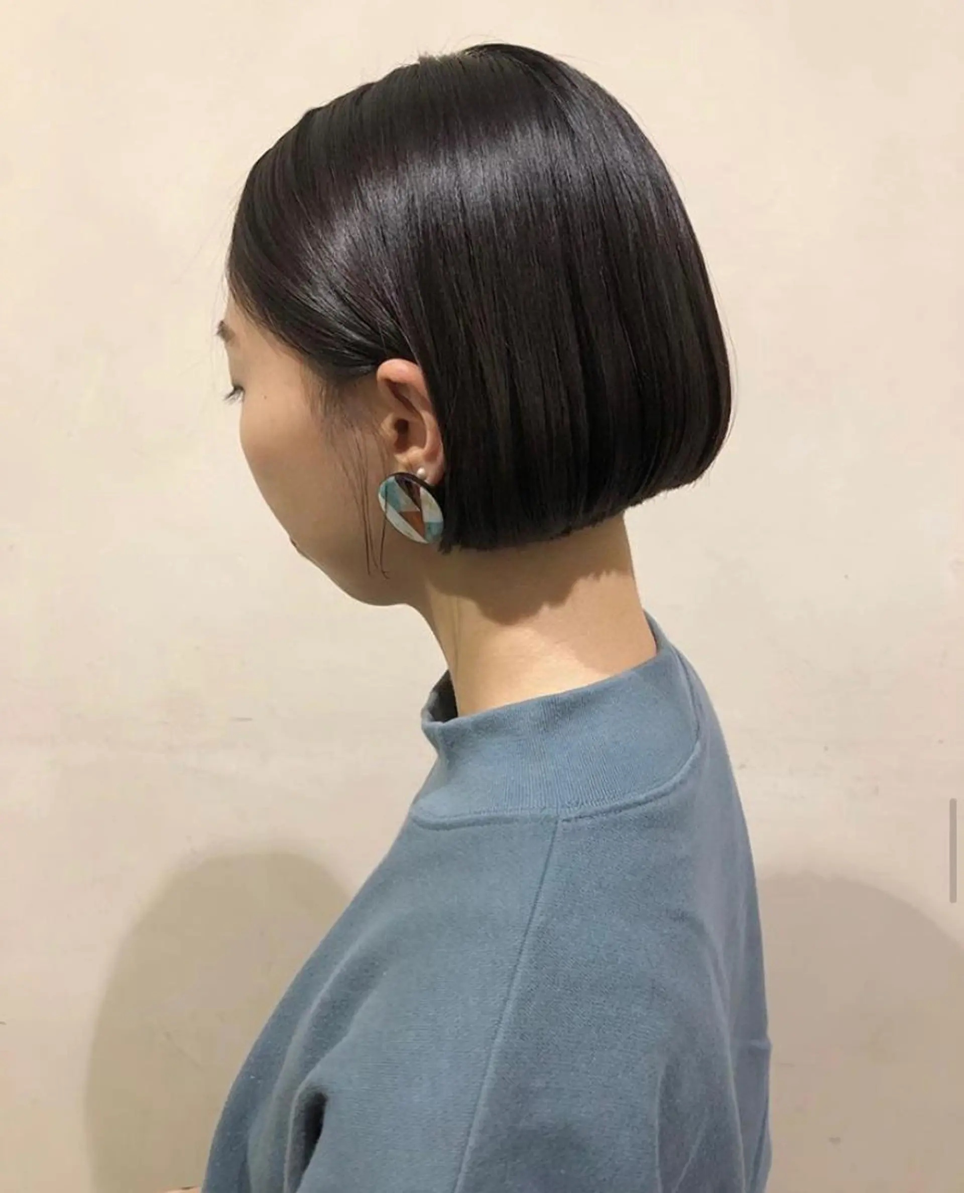 ショート ボブ 小顔カット Trip 大名所属・Trip大名 AZUのヘアスタイル