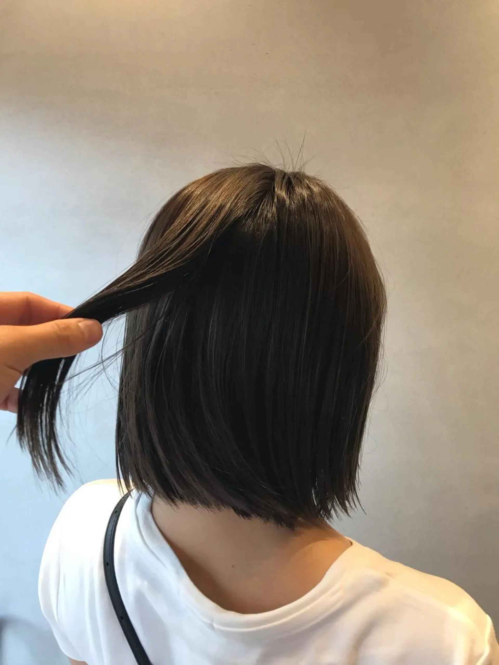 ショート ハイライト 山崎 光瑠のヘアスタイル