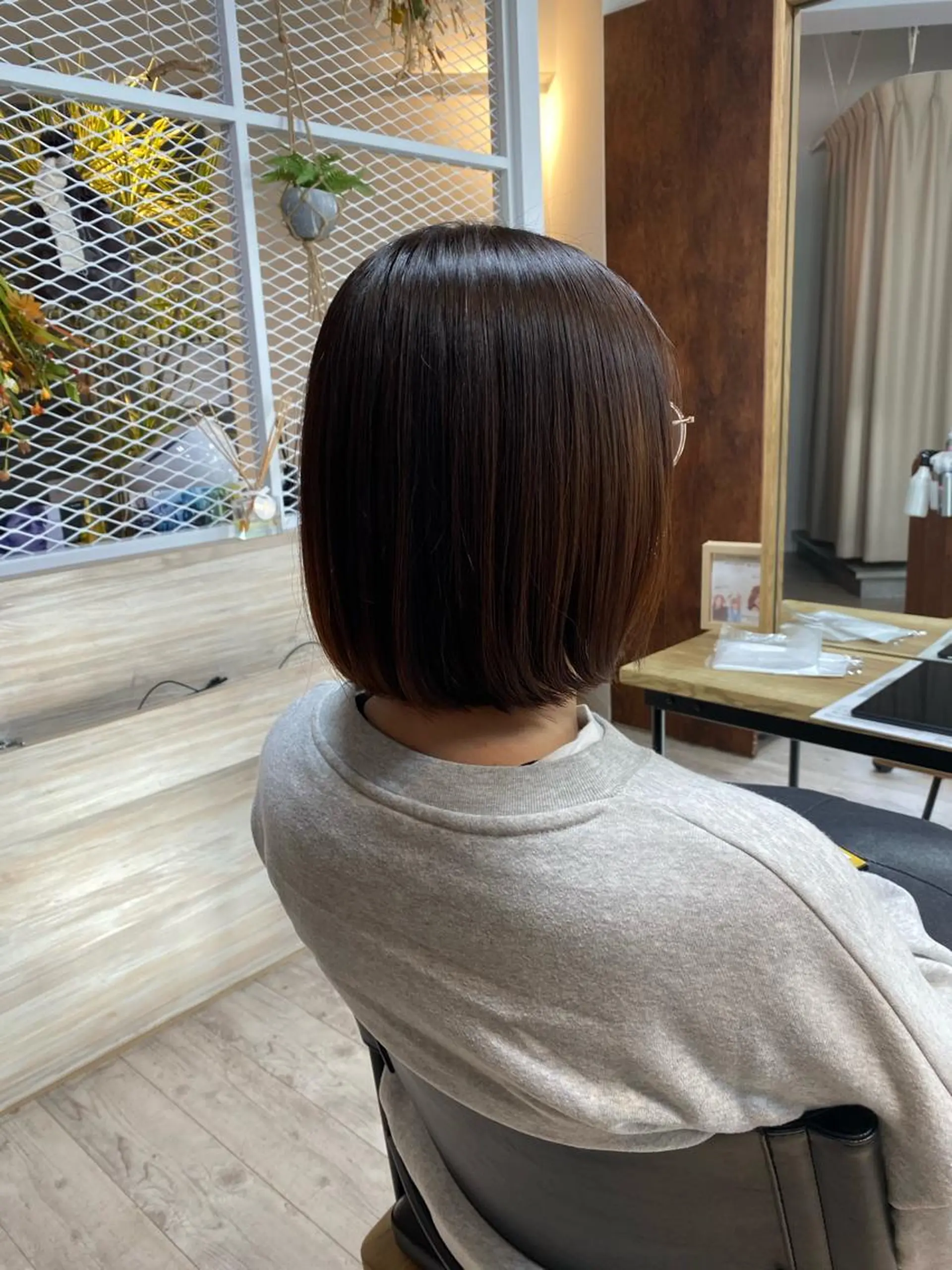 ミディアム 髪質改善 髪質改善 髪質改善カラーゆうひのヘアスタイル