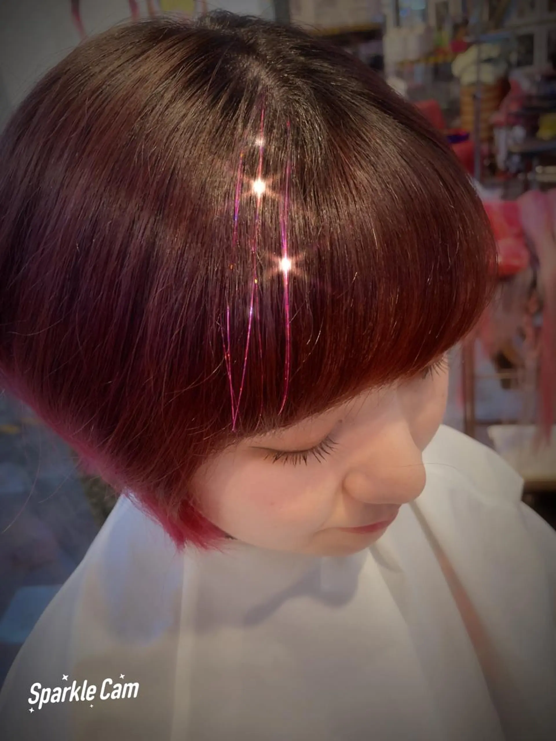 ショート 🌈派手髪エクステ ブレイズ🌈ひろとのヘアスタイル