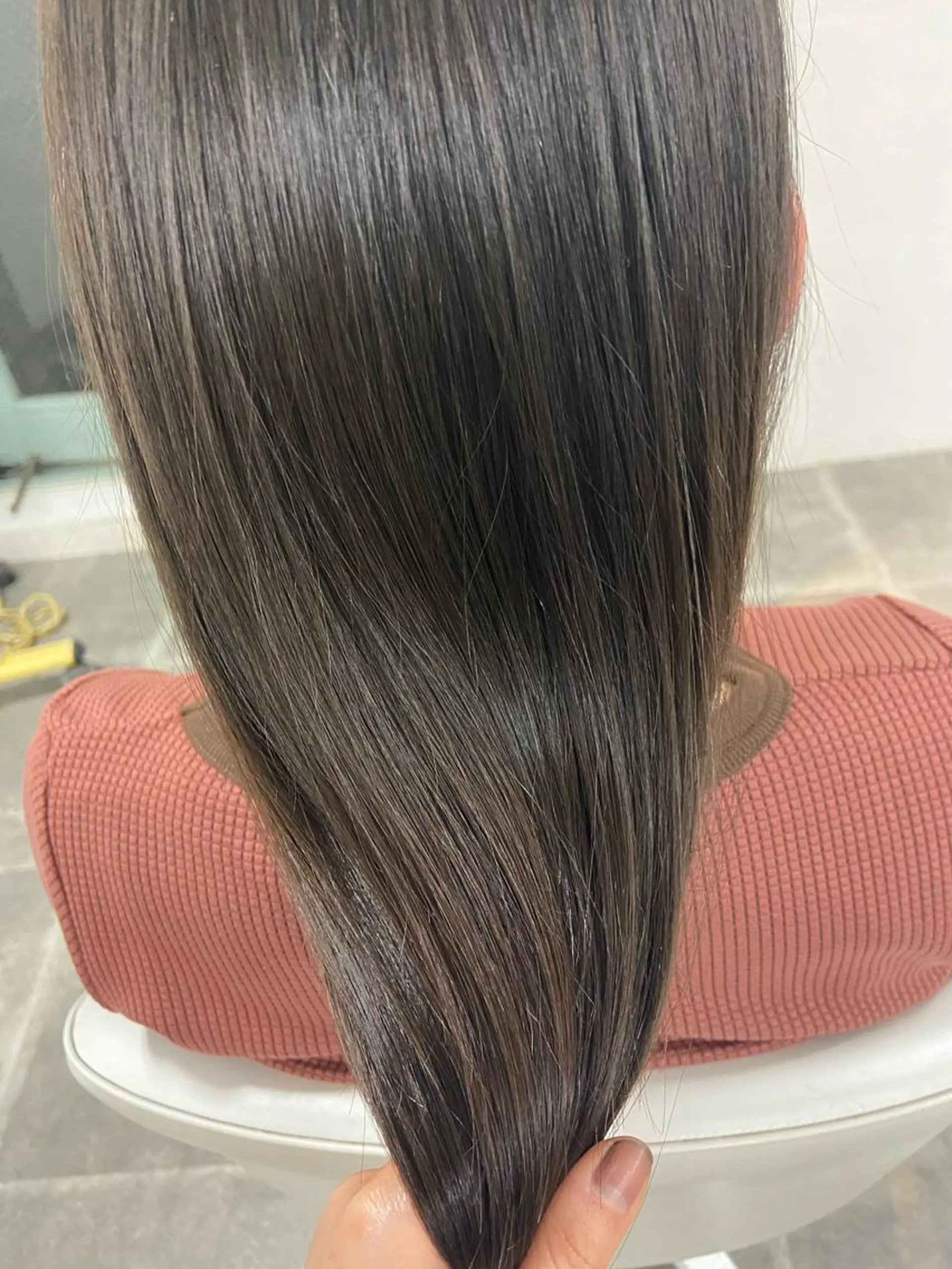 ロング カラー ヘアアレンジ ヘッドスパで脳を 整える✨chacoのヘアスタイル