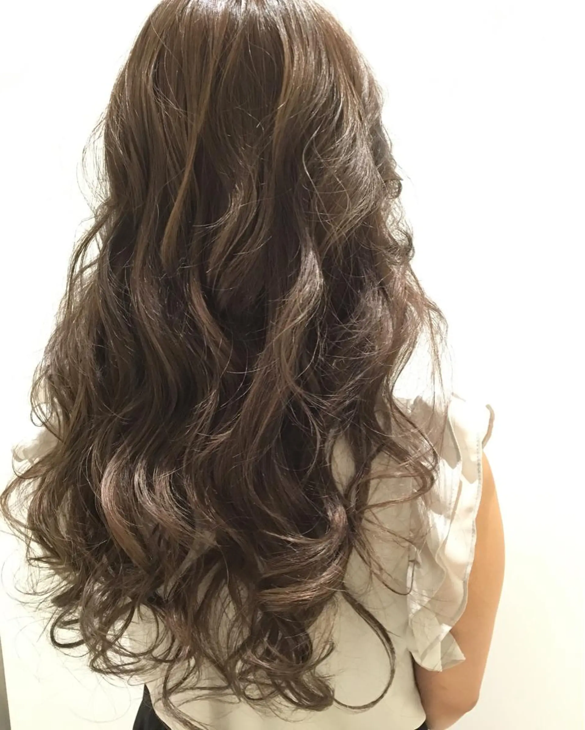 ロング カラー きむえり/髪質改善 /うねり広がり改善のヘアスタイル