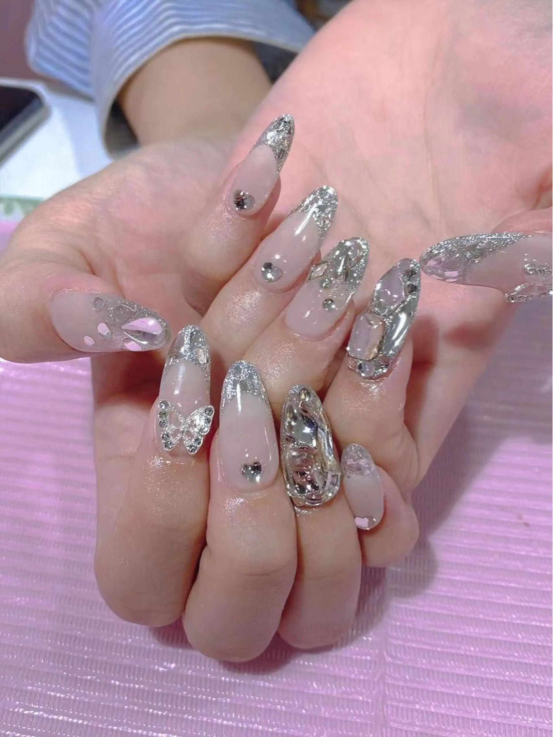 ネイル 長さだし専門店 M2　rikaのネイルデザイン