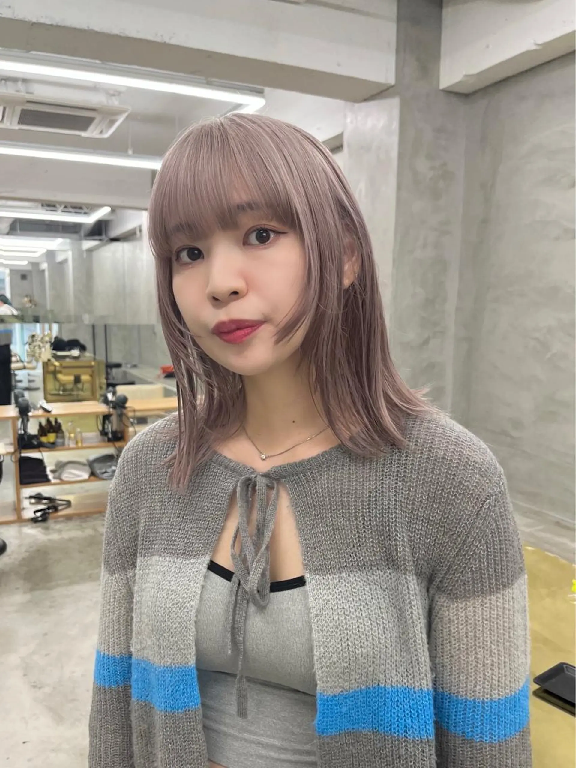 カラー カット ヘアカラー トリートメント ヘアセット 🌿似合わせ透明感 カラー松本朋幸🌿のヘアスタイル