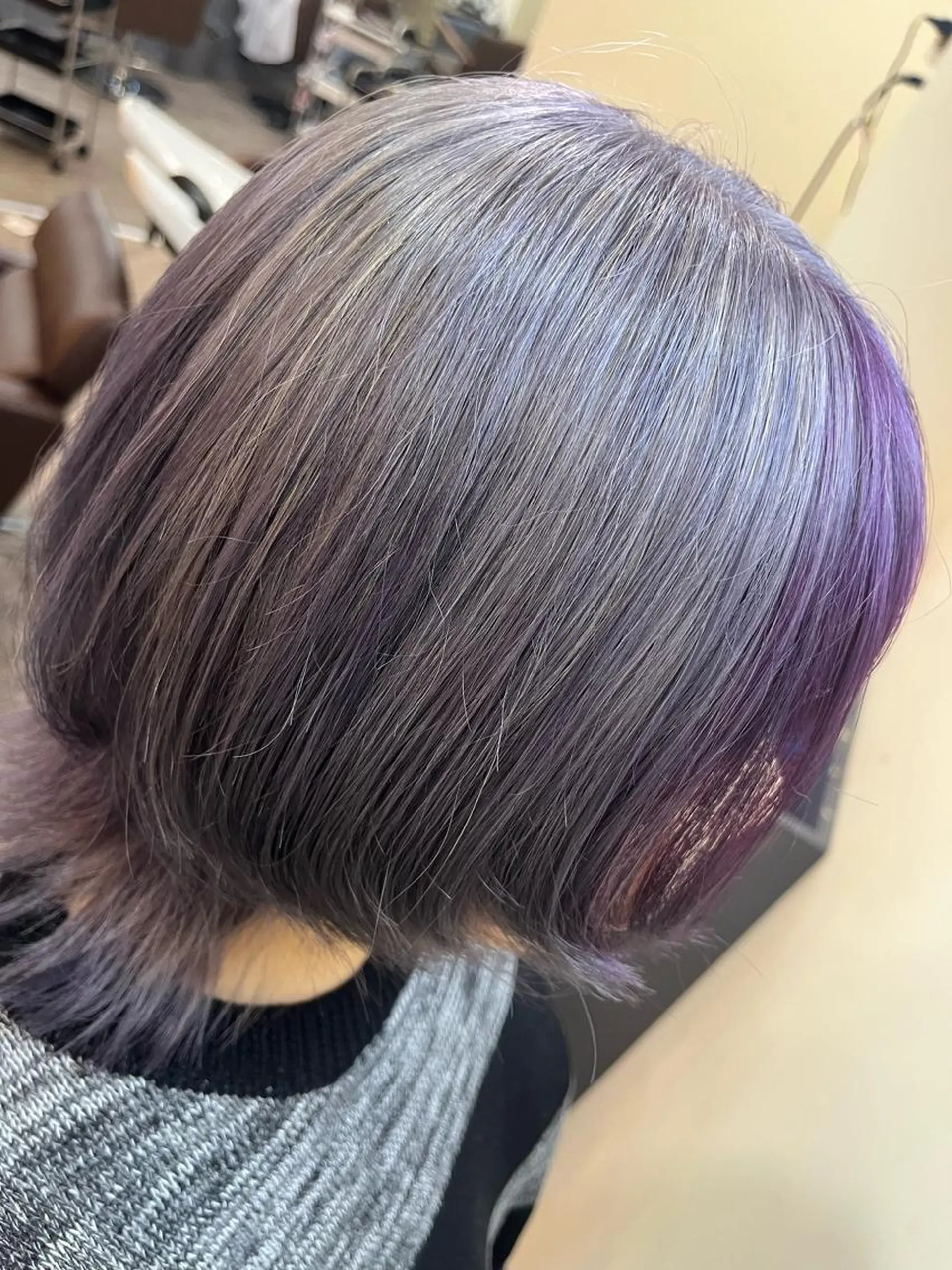 カラー バレイヤージュ ブリーチ ケアブリーチ ダブルカラー イヤリングカラー 戸川 紗良のヘアスタイル