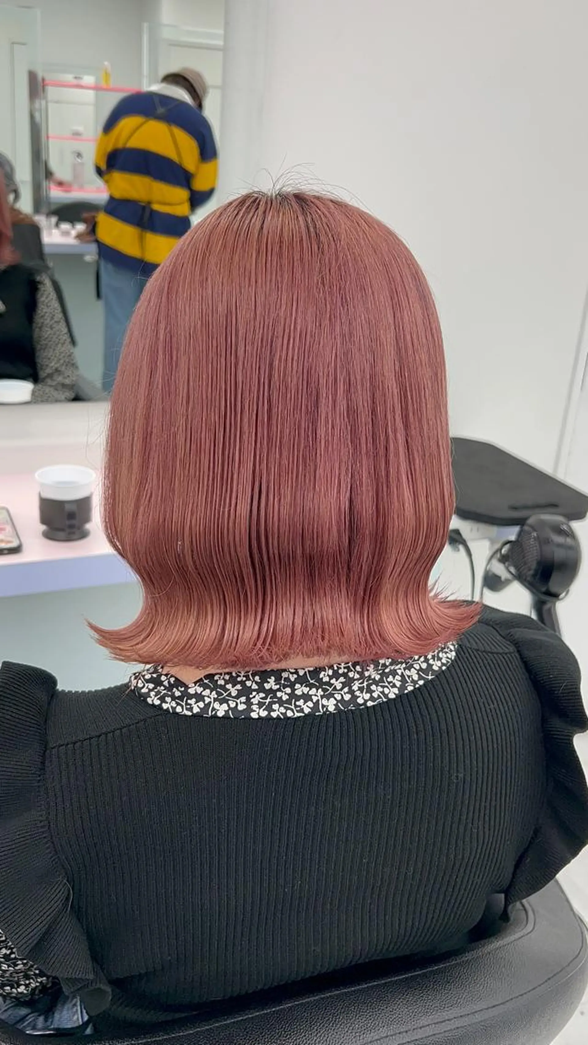 ミディアム カラー ヘアアレンジ ヘアカラー トリートメント ブリーチなしの達人 🌈KAITOのヘアスタイル