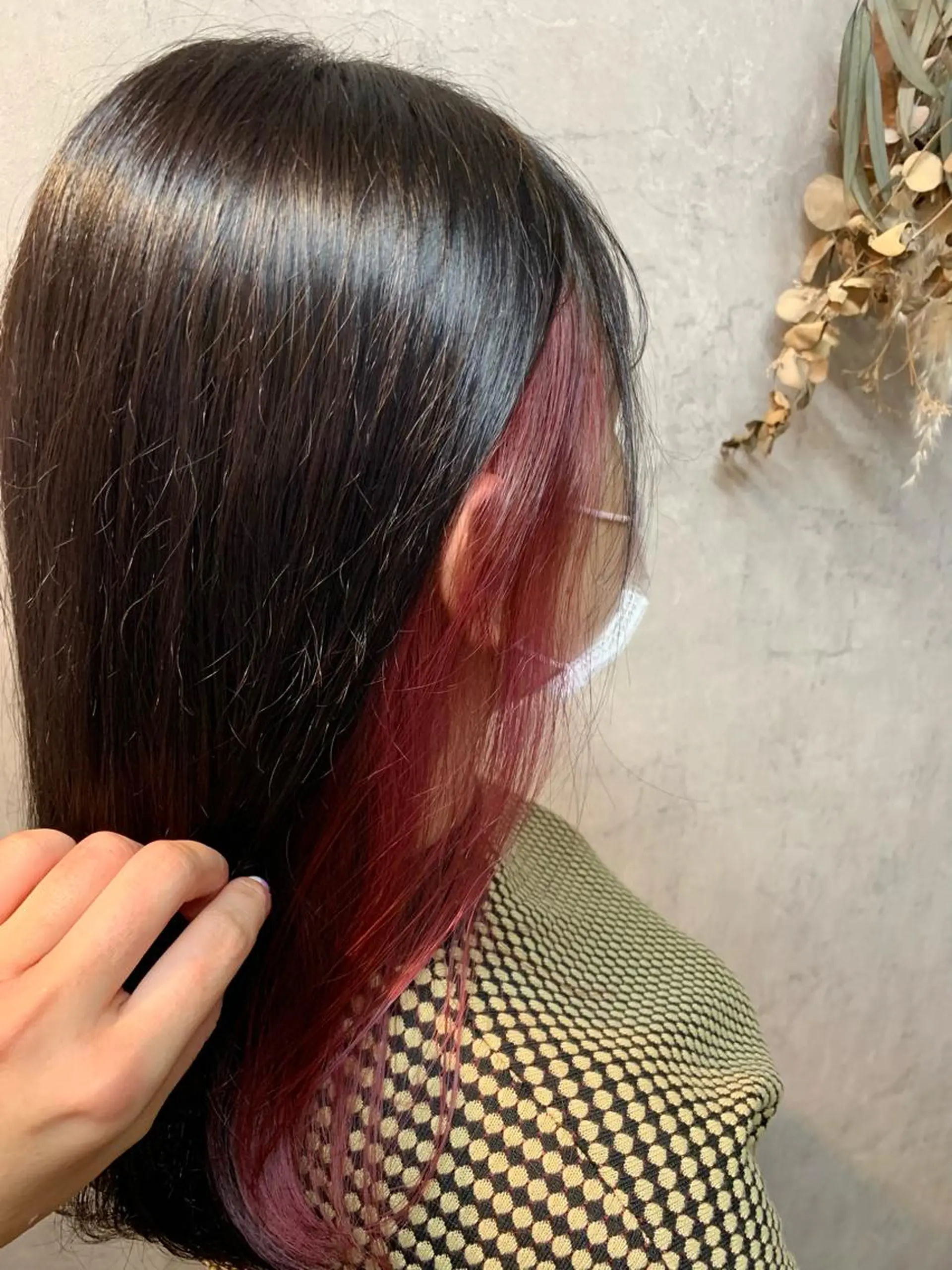 カラー 大島 千怜のヘアスタイル