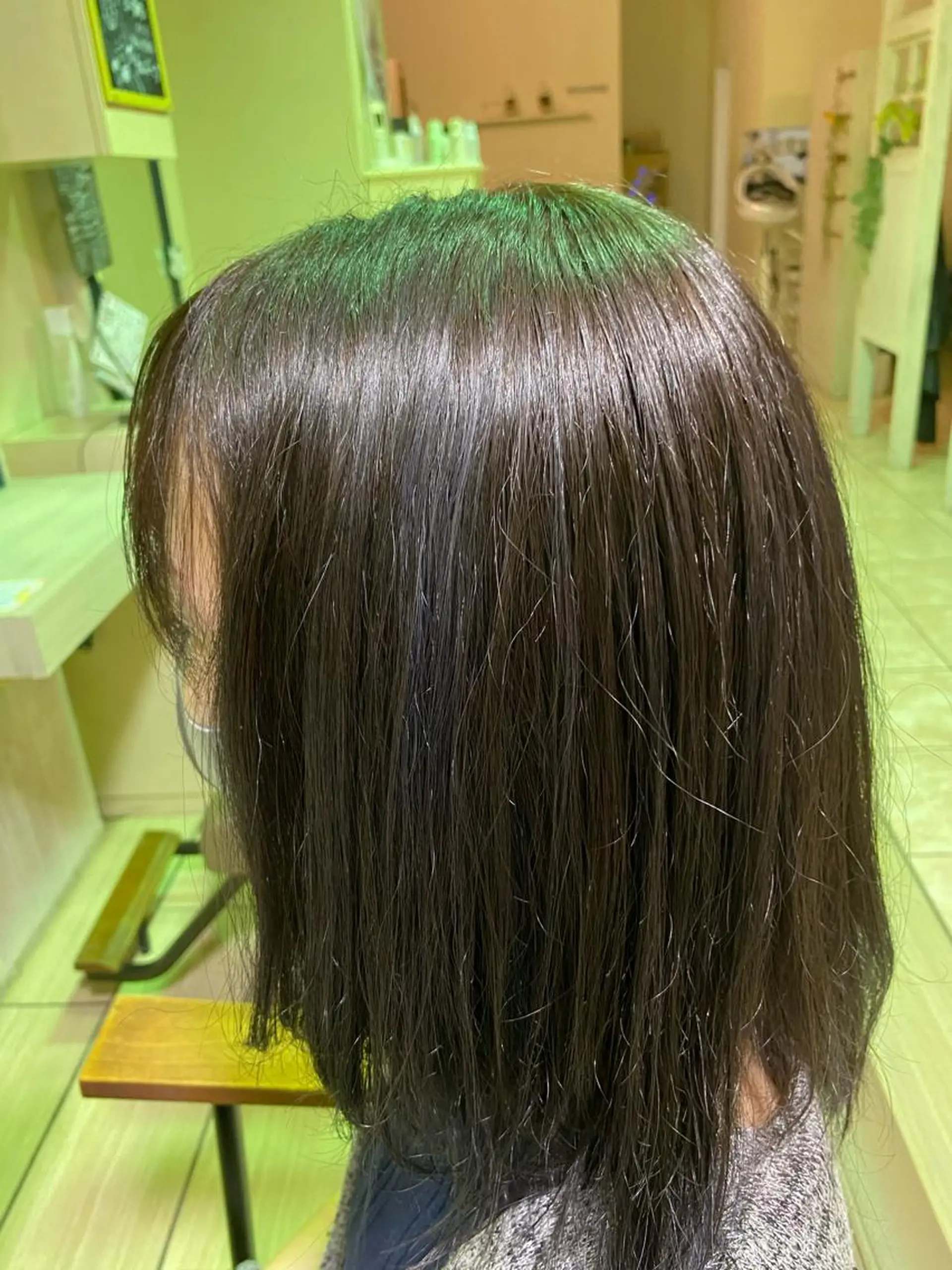 カラー ブルーカラー ハイライトカラー 黒川 奨のヘアスタイル