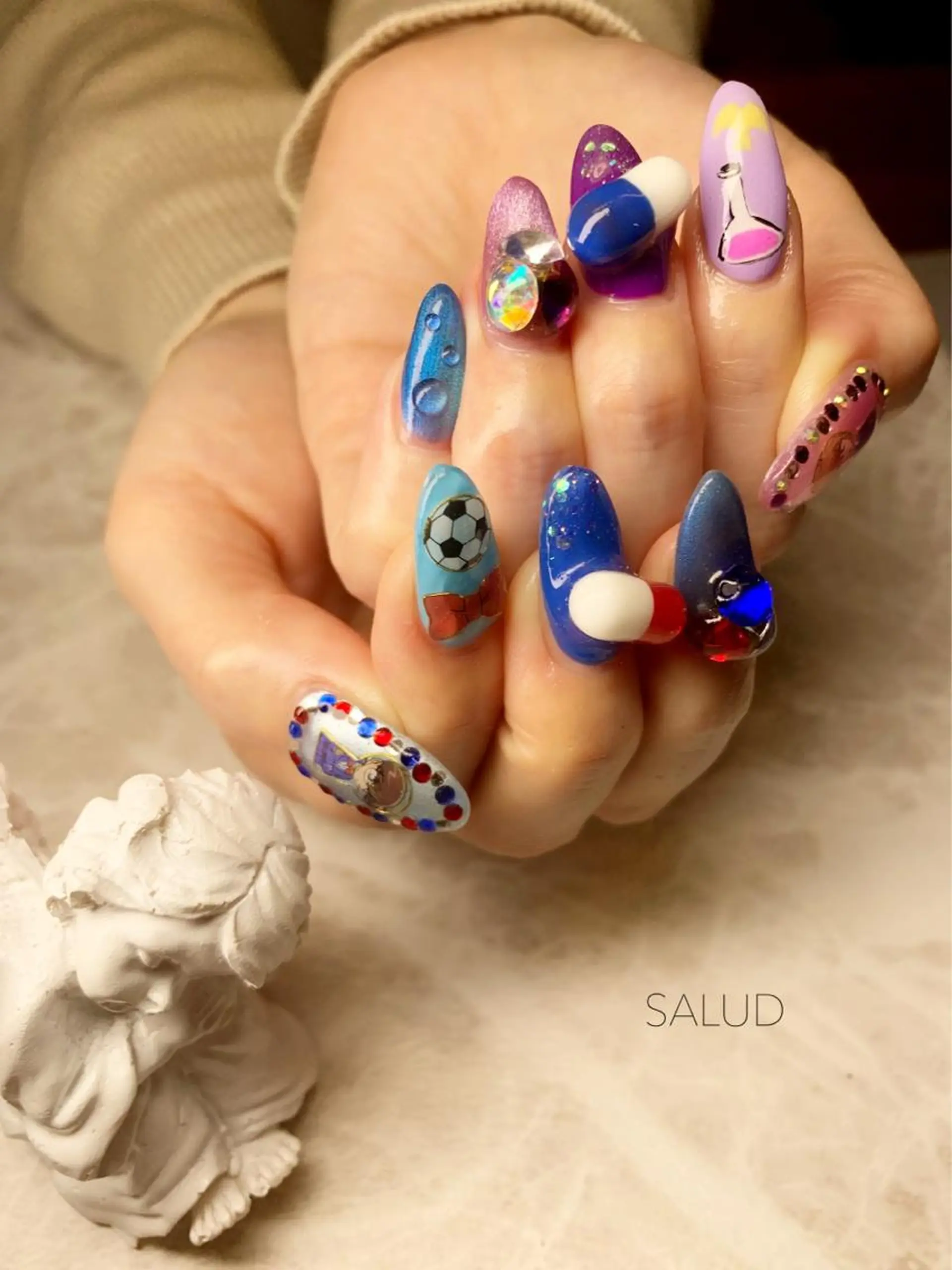 ネイル ハンドネイル Nail Salon SALUDのネイルデザイン
