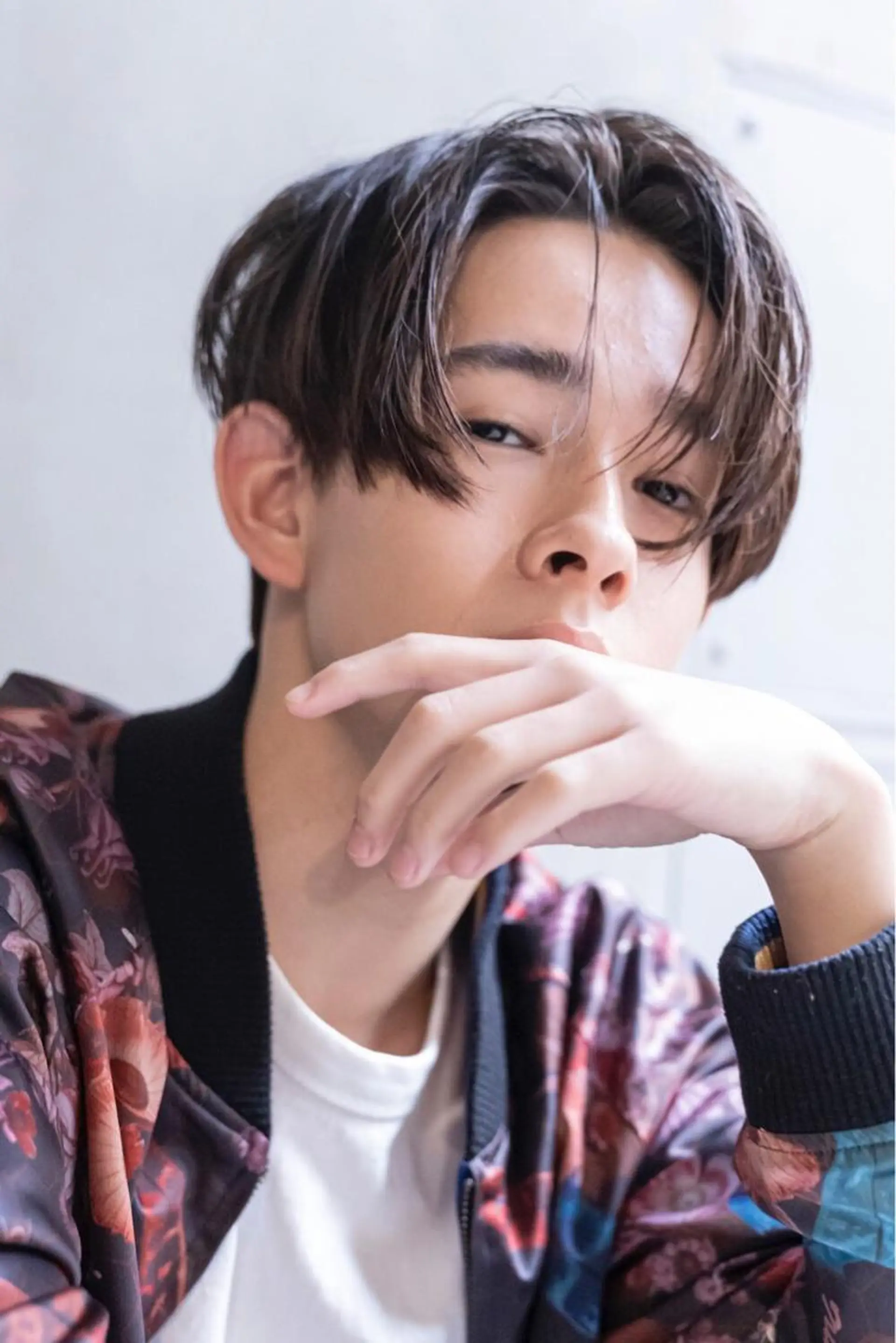 ショート カラー メンズ 艶髪/レイヤーカット /髪質改善/清水のヘアスタイル