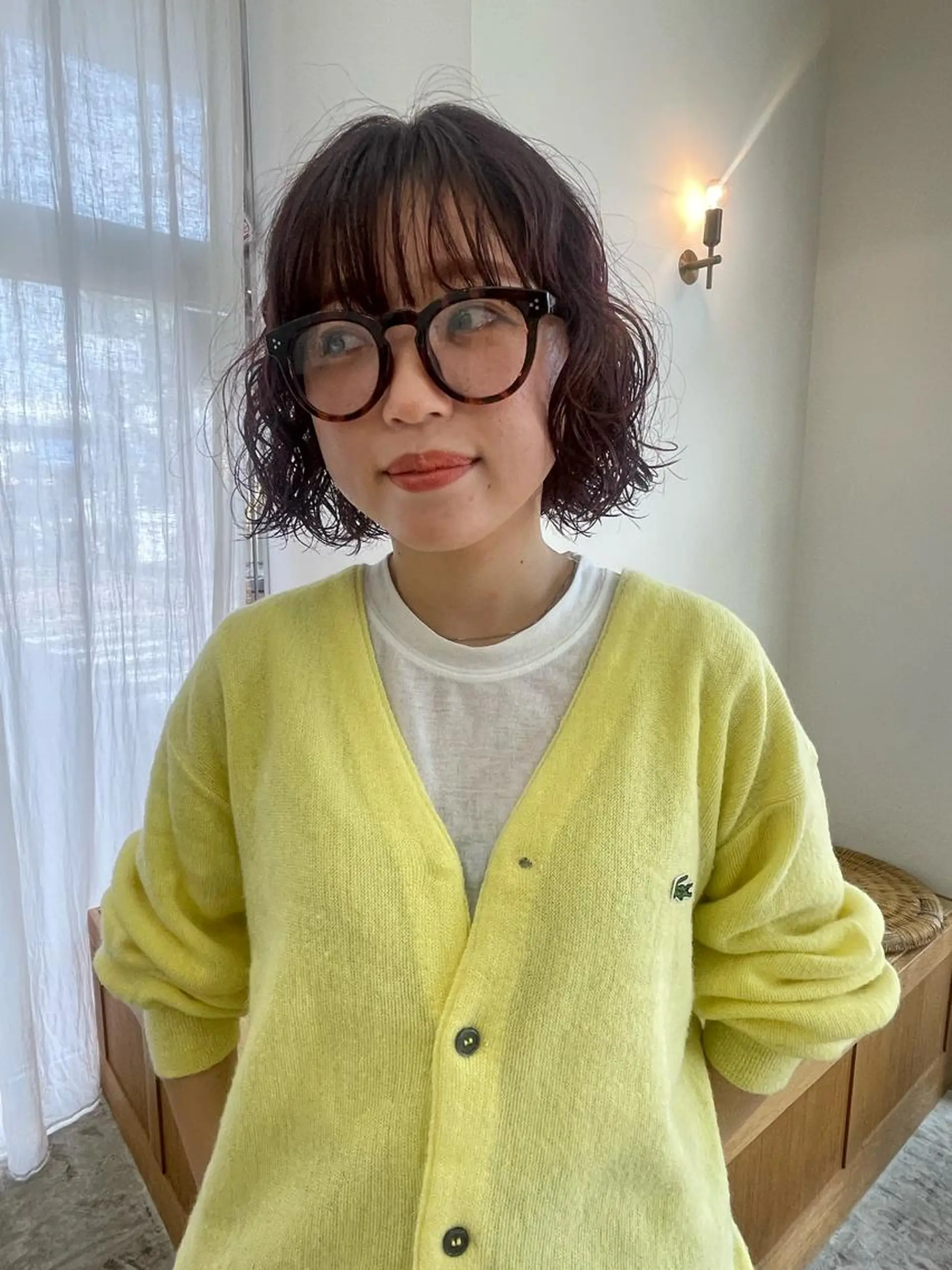 ショート パーマ 垢抜けボブ/SAHO /OAK溝の口のヘアスタイル