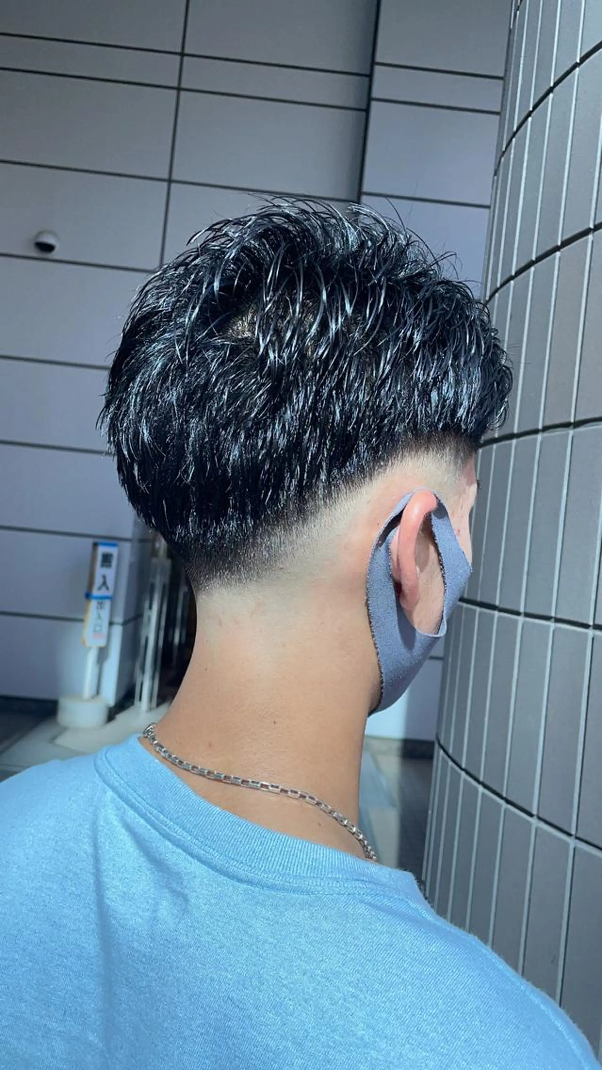 メンズ フェードカット スキンフェード カット FRAME ASUKAのヘアスタイル