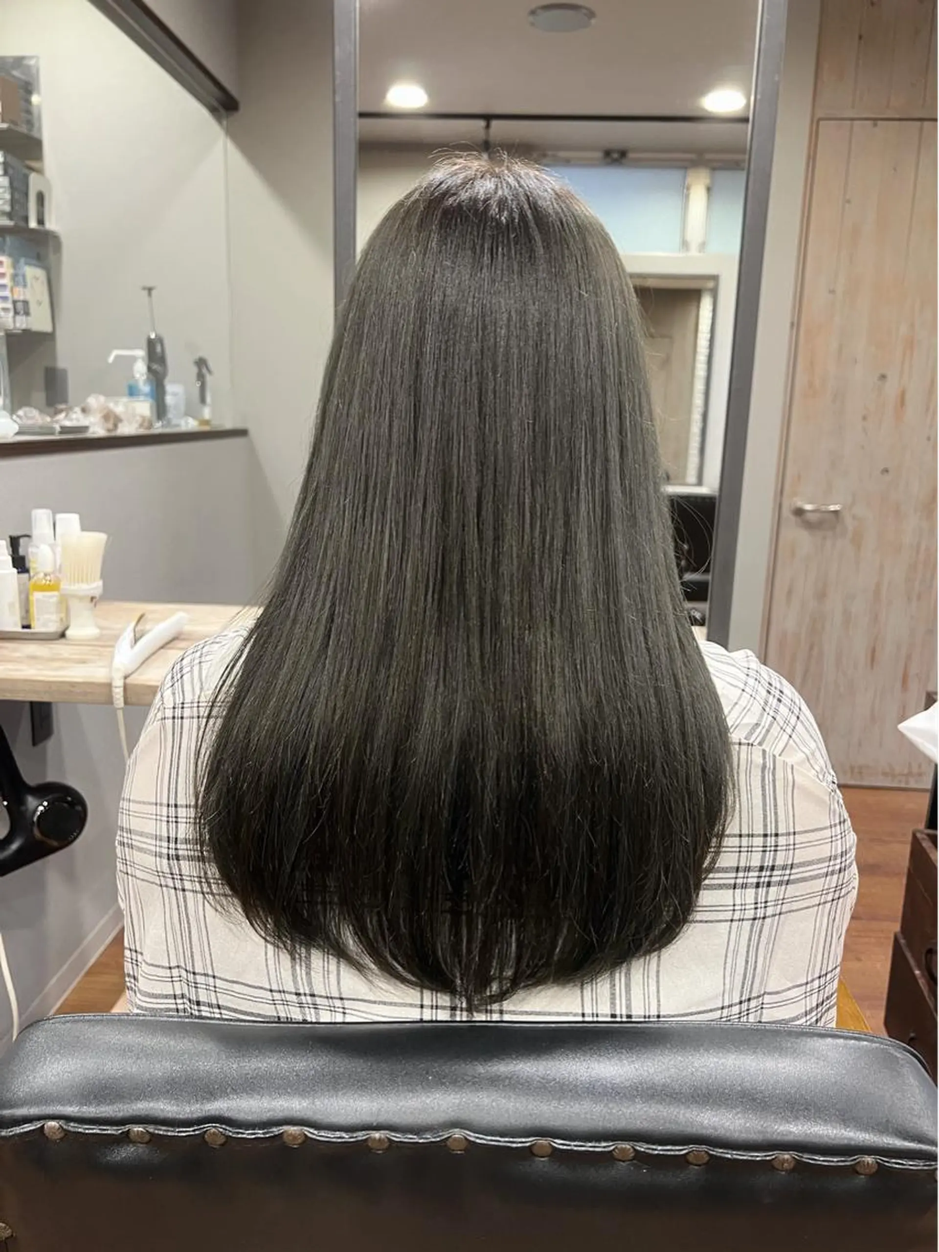 カラー 透明感カラー グレージュ 愛乃 εїз⟡.·*.のヘアスタイル