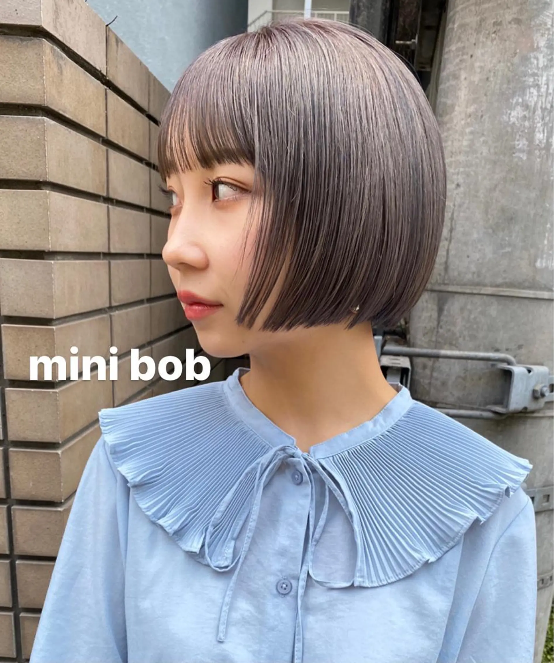 ショート カラー Pia ツボイ ケイタのヘアスタイル