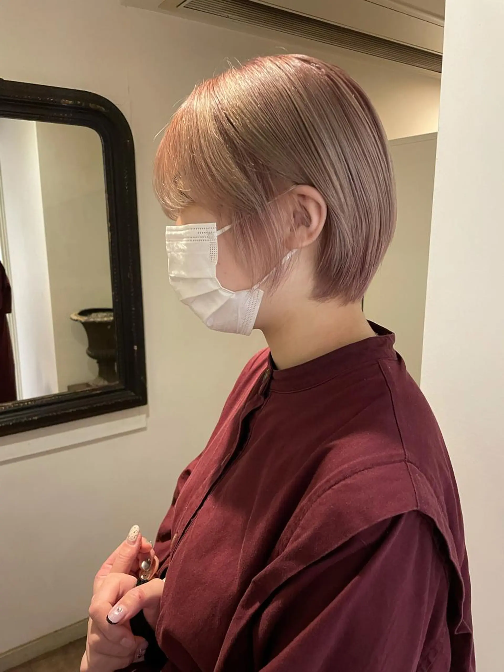 ショート カラー 大人girly🛋️ 🤍yukakoのヘアスタイル
