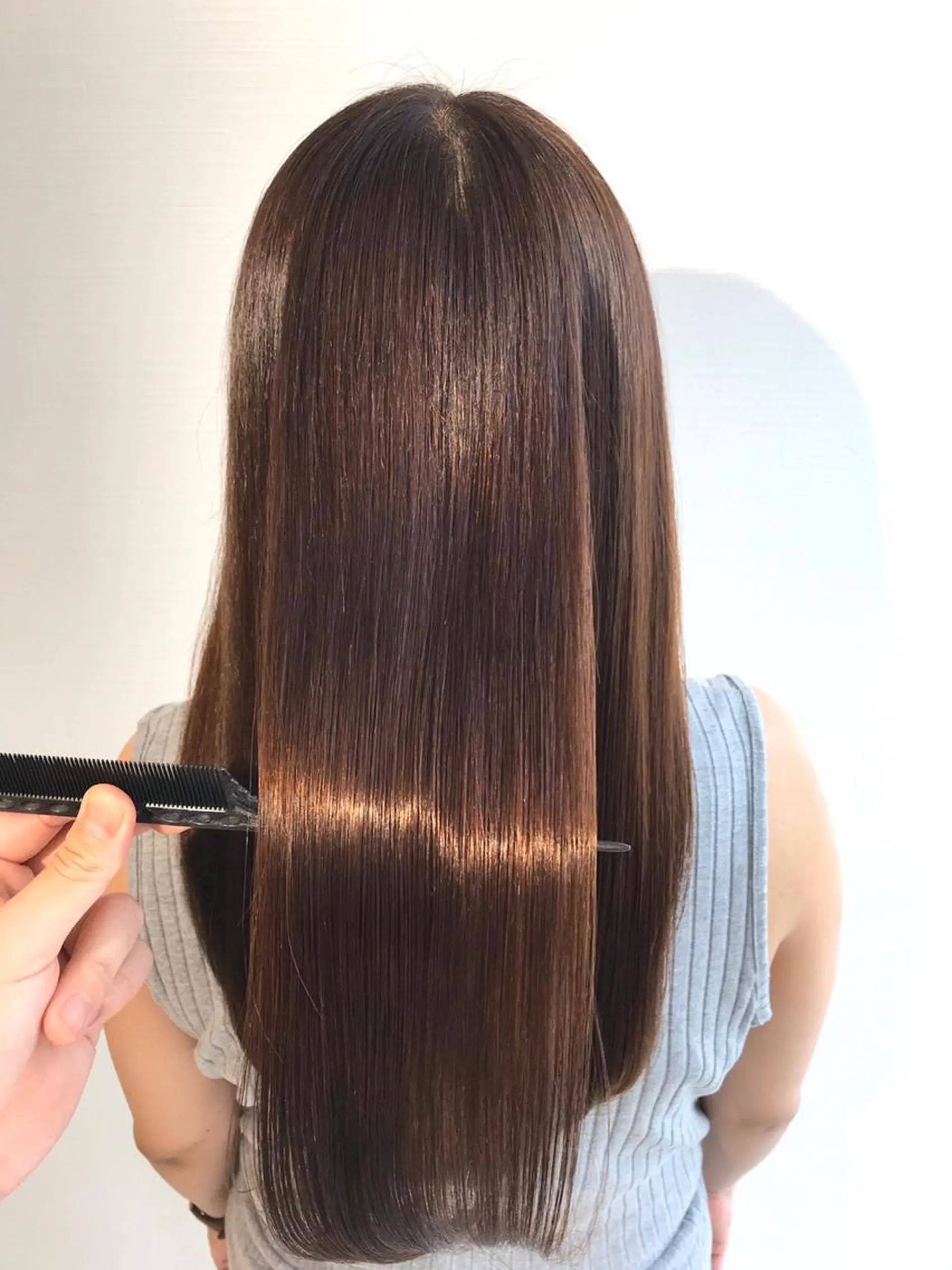 ロング カラー カット ヘアカラー 縮毛矯正 トリートメント ヘアセット モテ髪提案します💕 髪質改善宗一郎のヘアスタイル