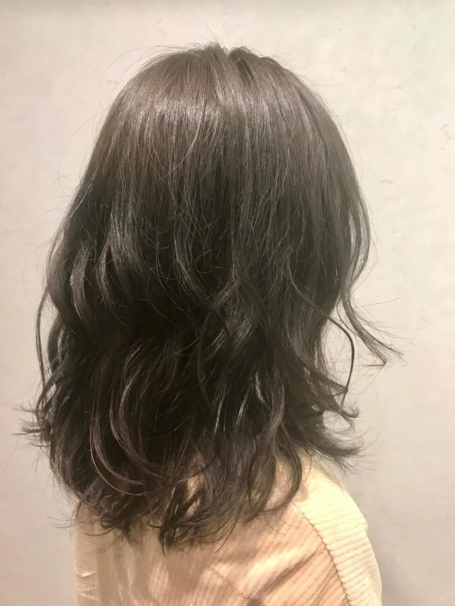 セミロング 【大人艶カラー🌿】 中畑リョウのヘアスタイル