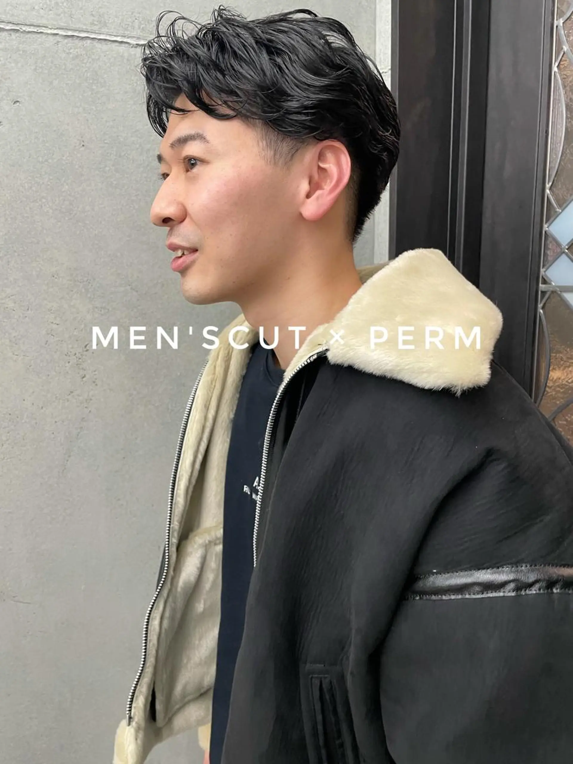 ショート カラー パーマ ヘアアレンジ メンズ キッズ カット パーマ オトナヘア🌸 harukaのヘアスタイル