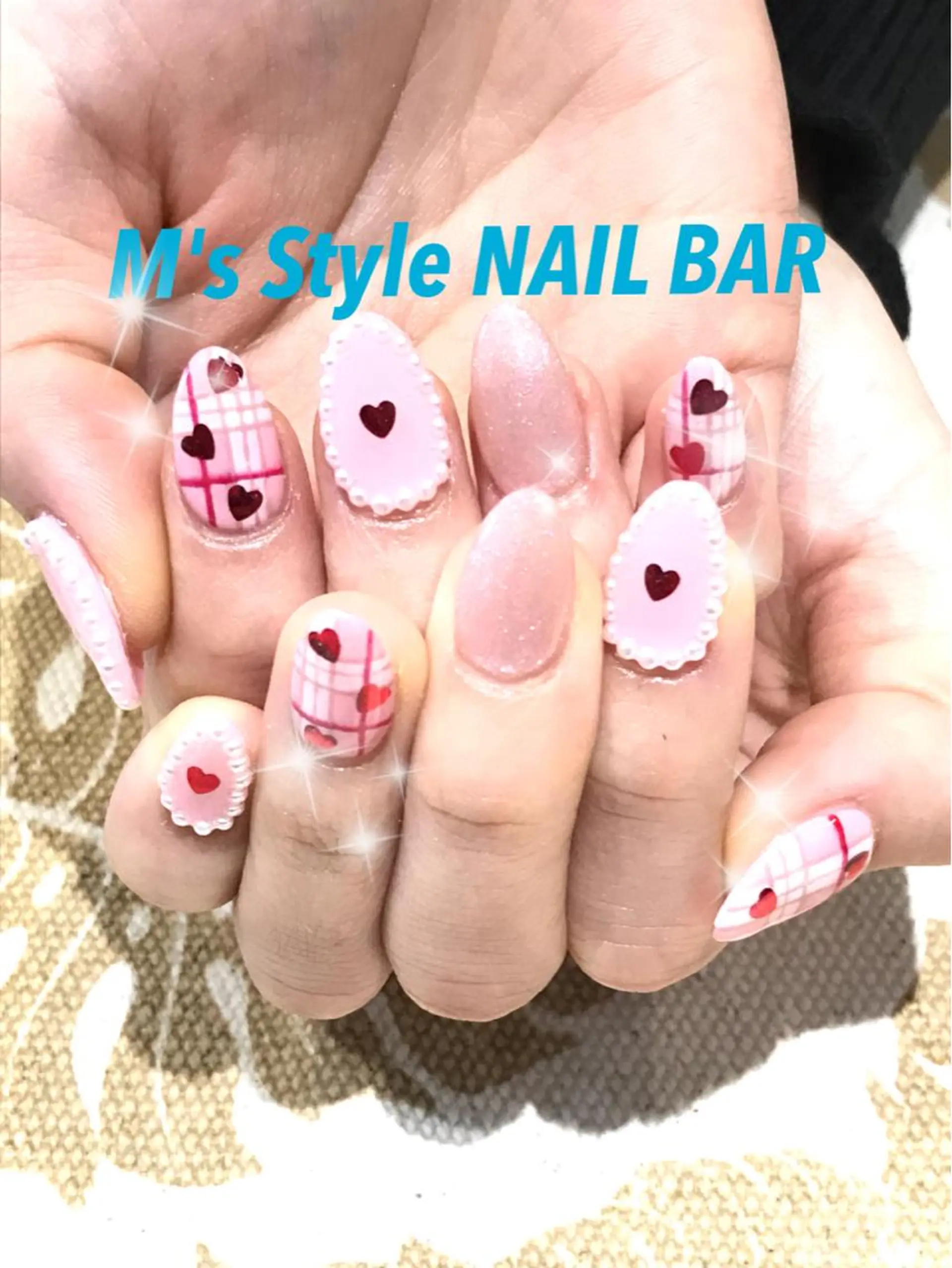 ネイル 持ち込み ハンドネイル M's Style NAIL BARのネイルデザイン