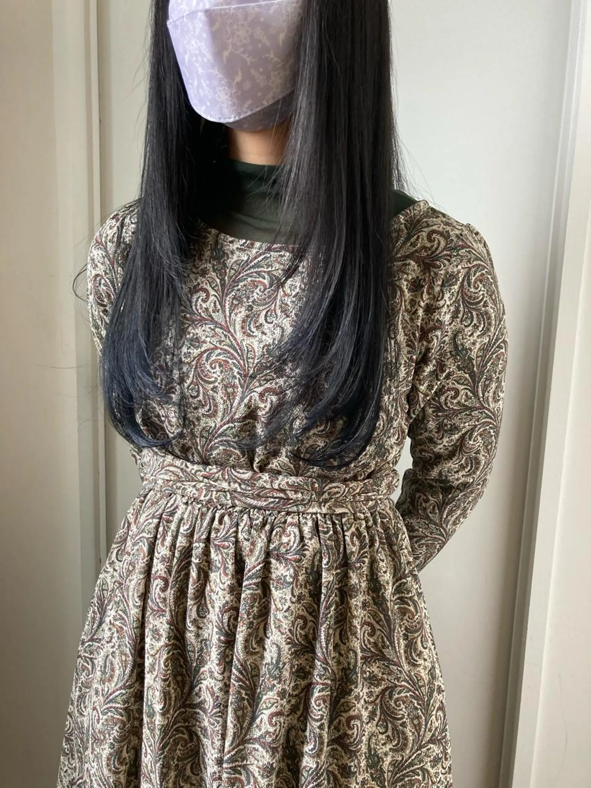 ロング カラー ブルーカラー レイヤーカット ロング カット ヘアカラー 小木曽智美 /ボブ/ショートのヘアスタイル