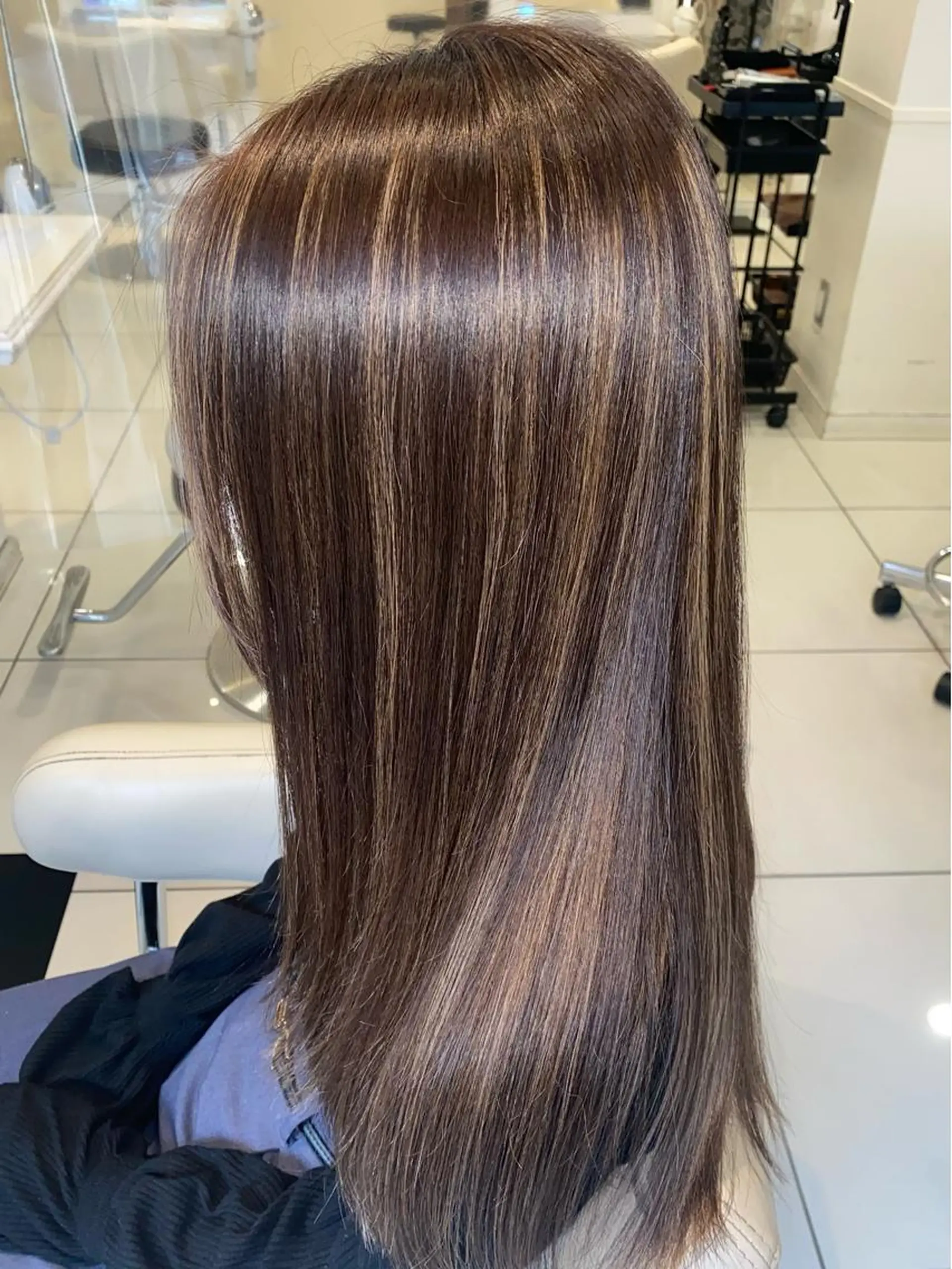 ロング 艶髪✨髪質改善カラー 楠本浩子のヘアスタイル