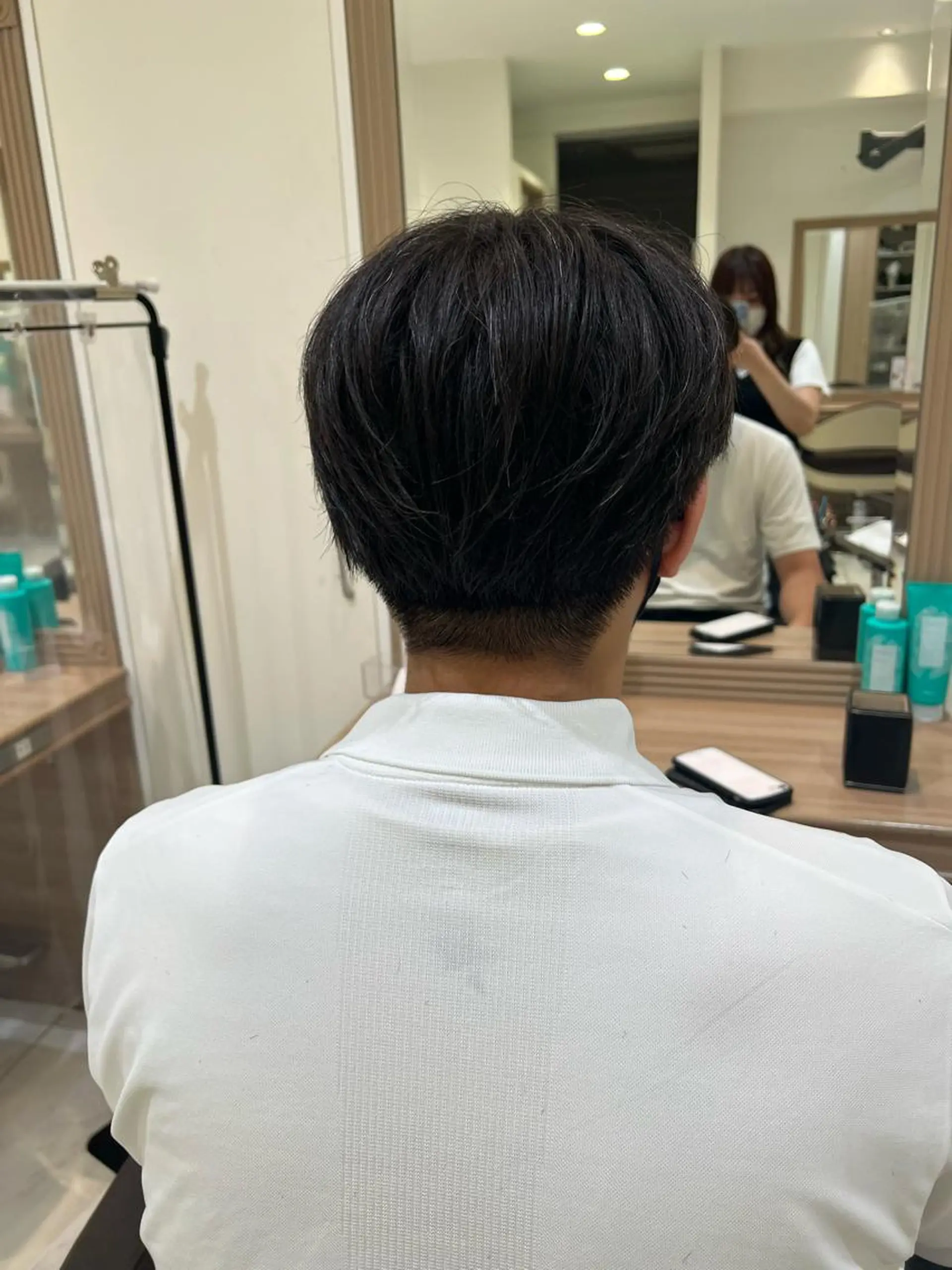 メンズ 顔周り/韓国レイヤー junkaのヘアスタイル