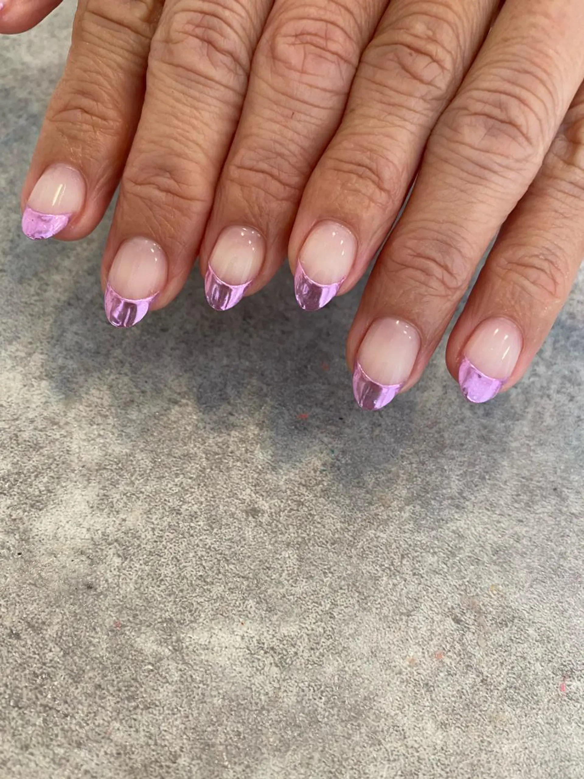 ネイル ミラーネイル ハンドネイル 【LINON】 airiのネイルデザイン