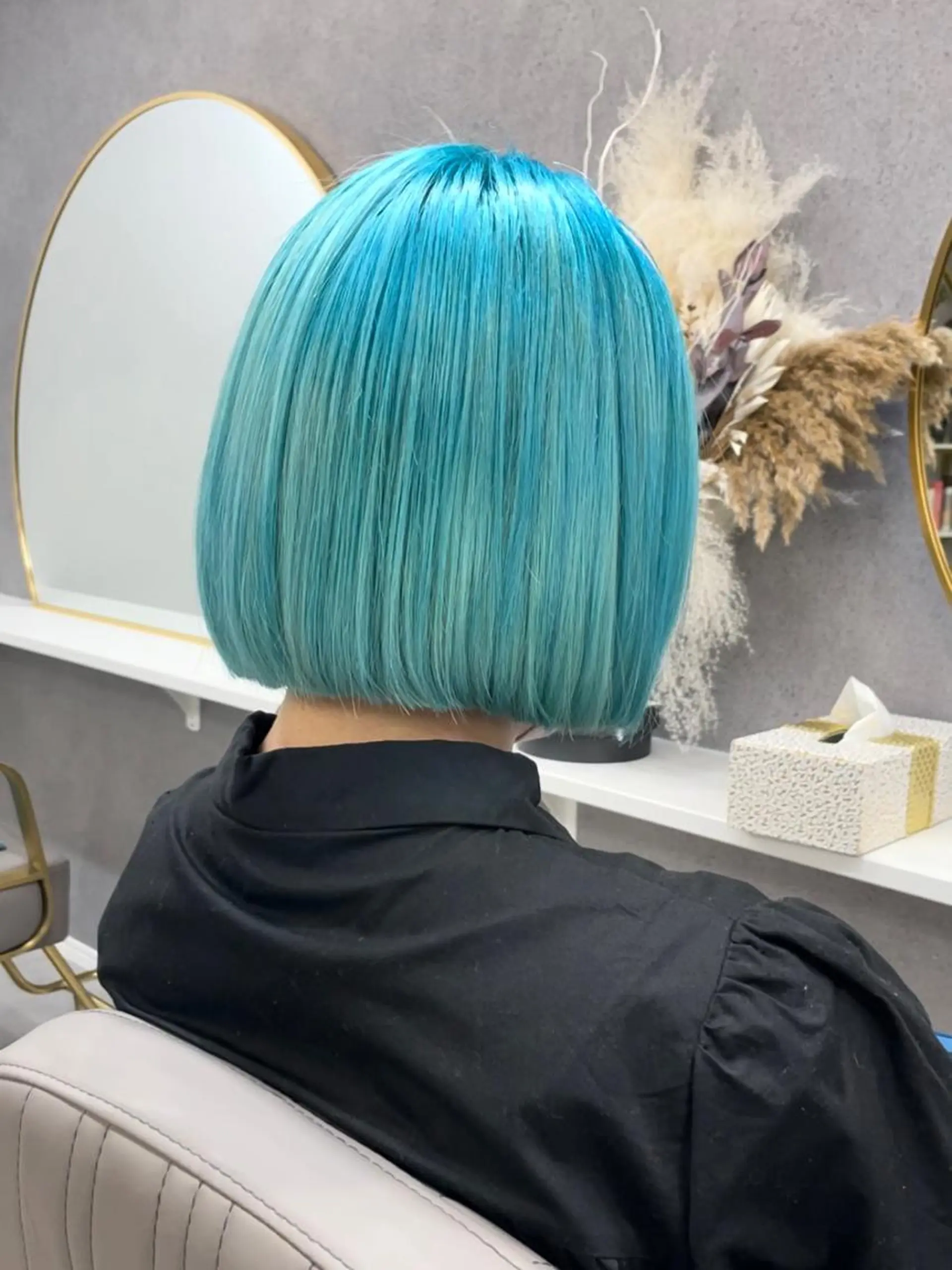 ショート バレイヤージュ/ハイ ライト/庄司鉄平のヘアスタイル