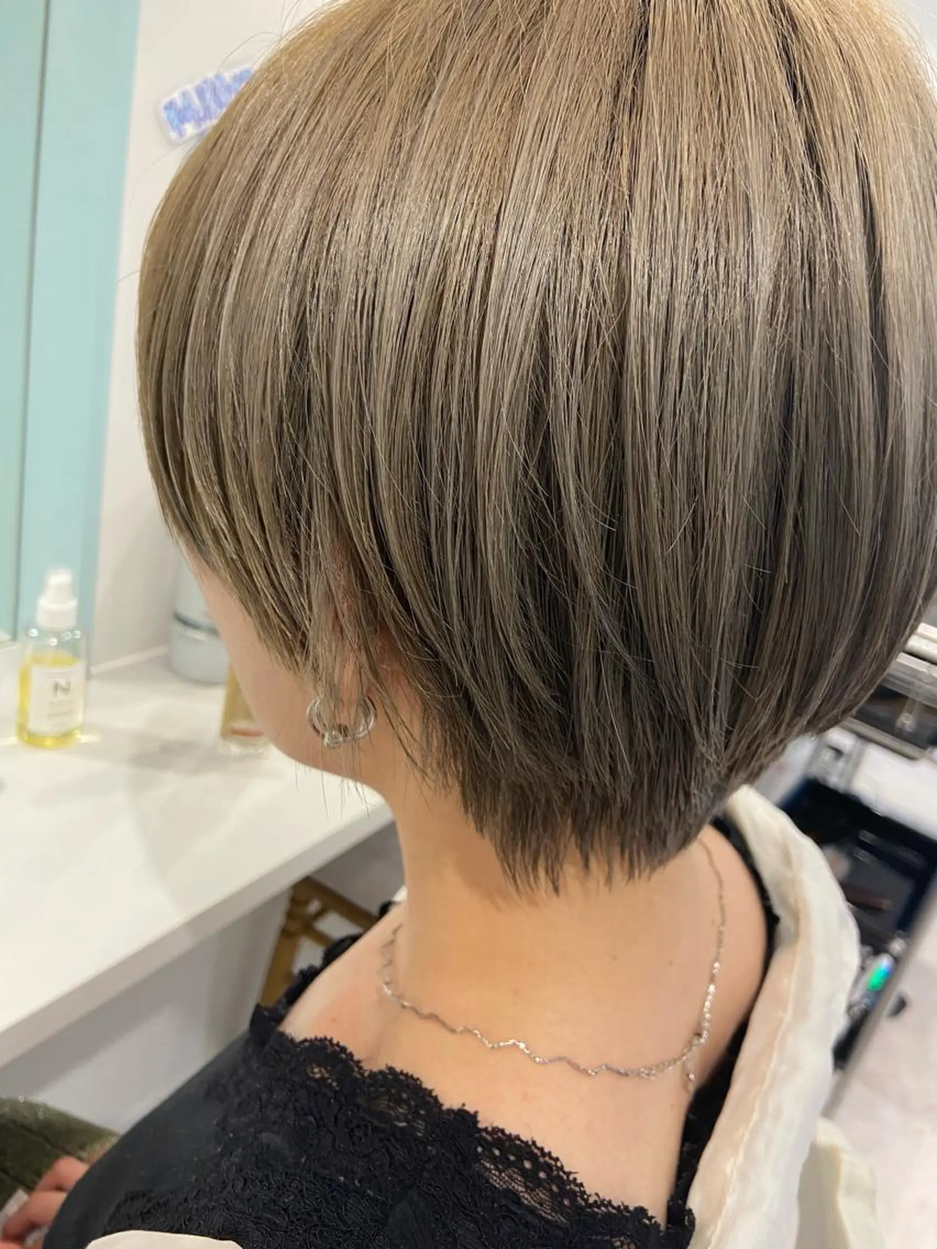 ショート ショートヘア 透明感/レイヤー/ 姫カット Fukuのヘアスタイル