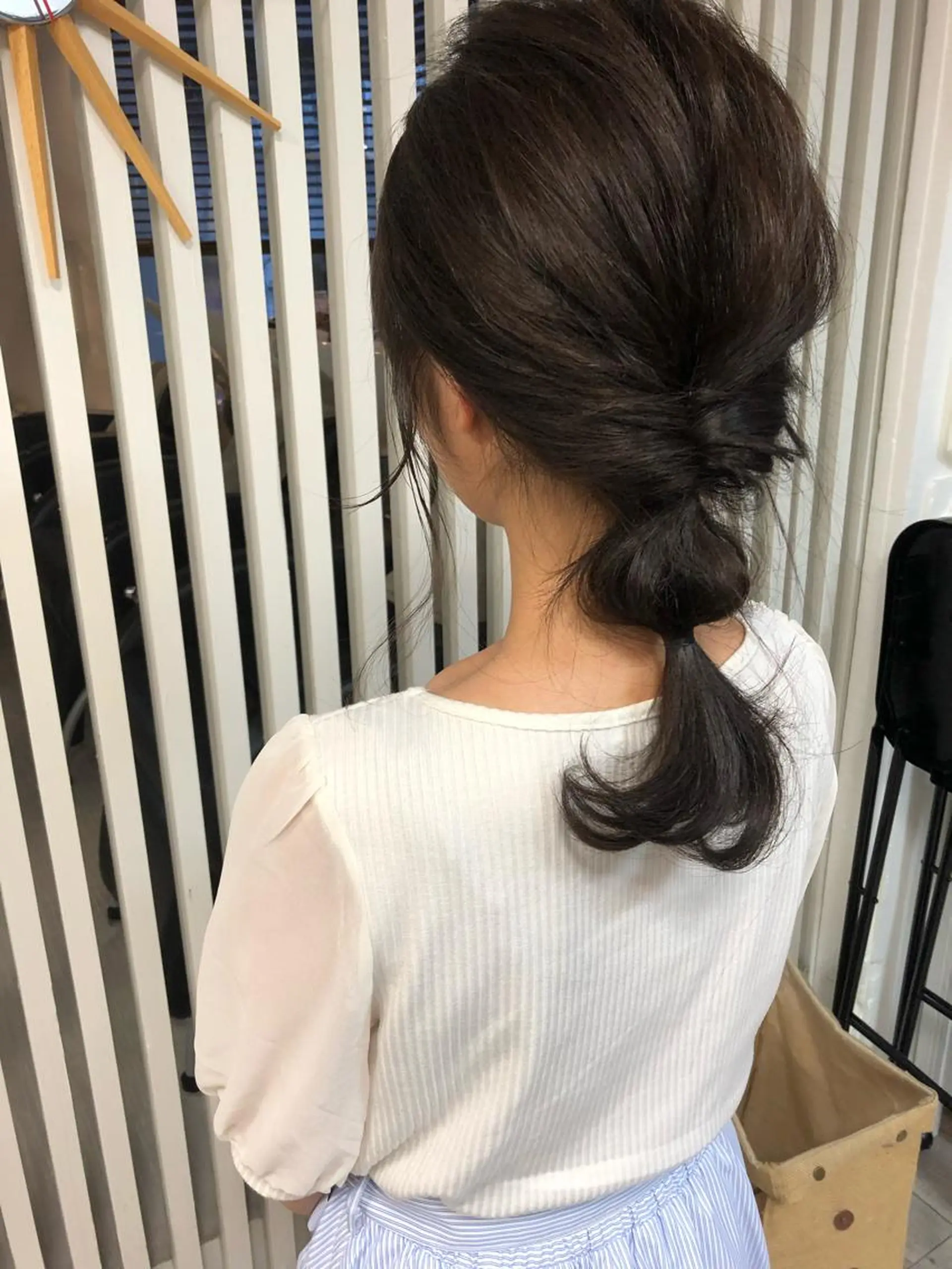 セミロング カラー 髪質改善/艶髪 やまなかのヘアスタイル