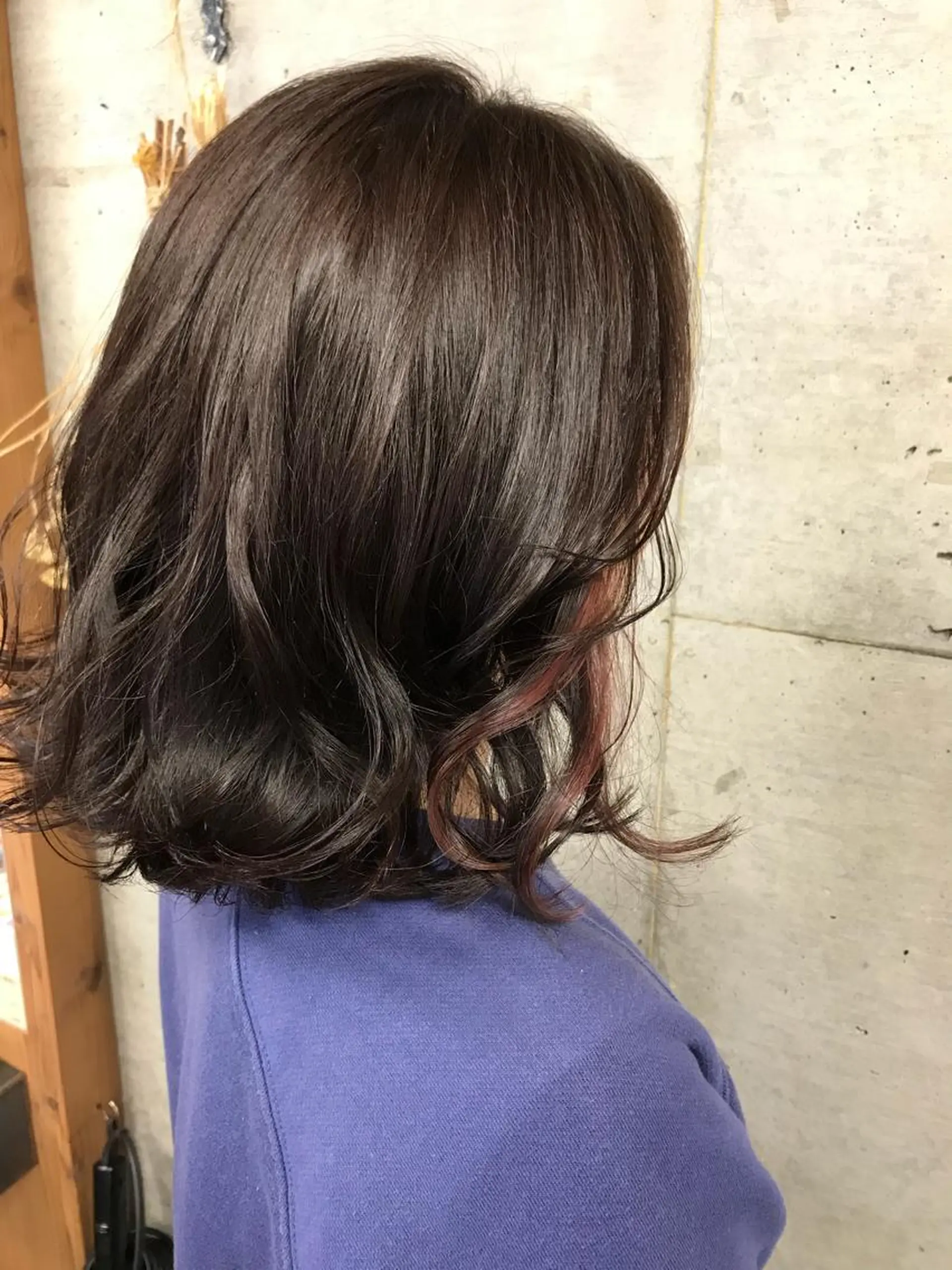 ミディアム カラー インナーカラー Satsuki ✂︎♡のヘアスタイル