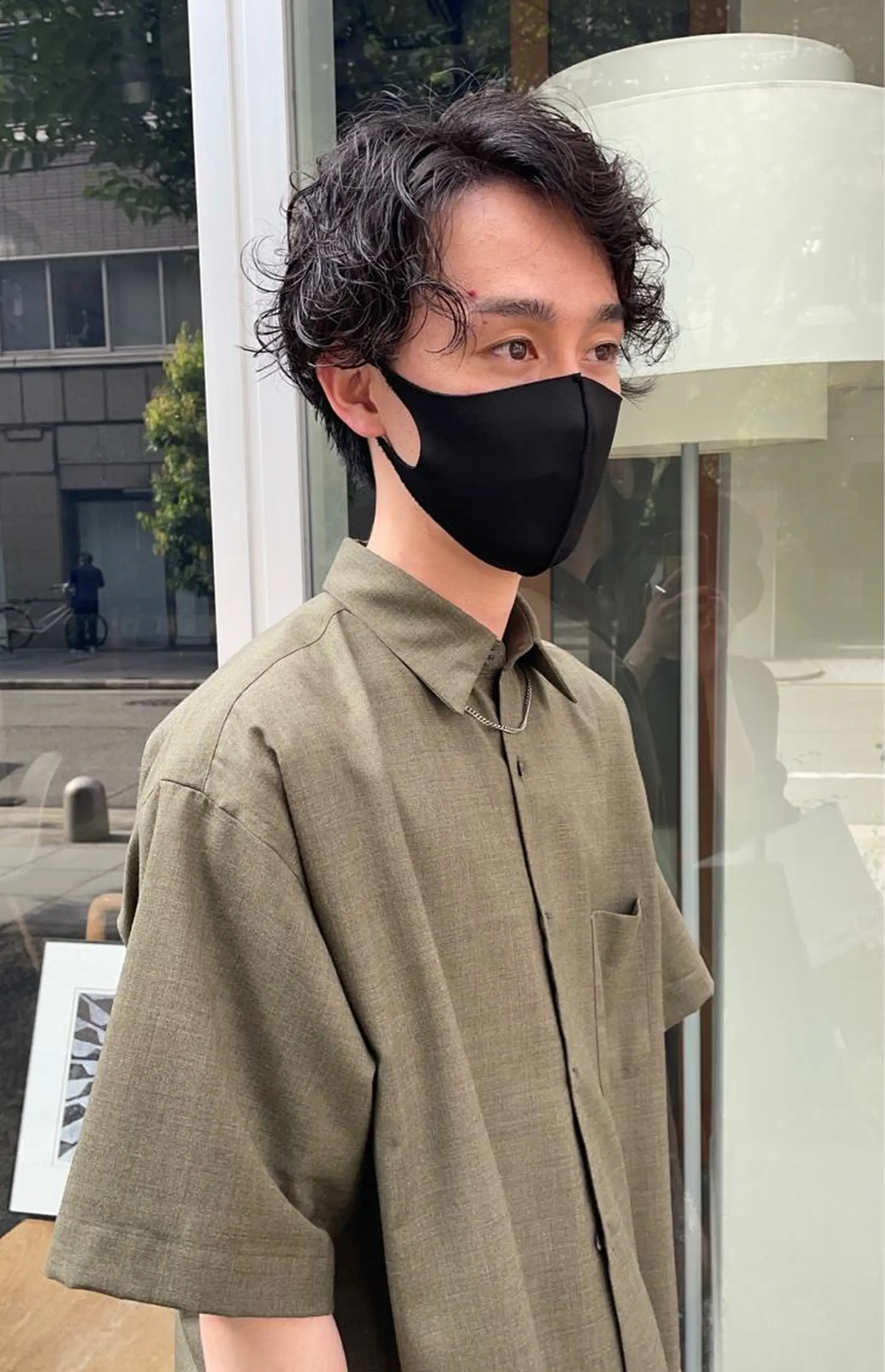 メンズ 田中 碧のヘアスタイル