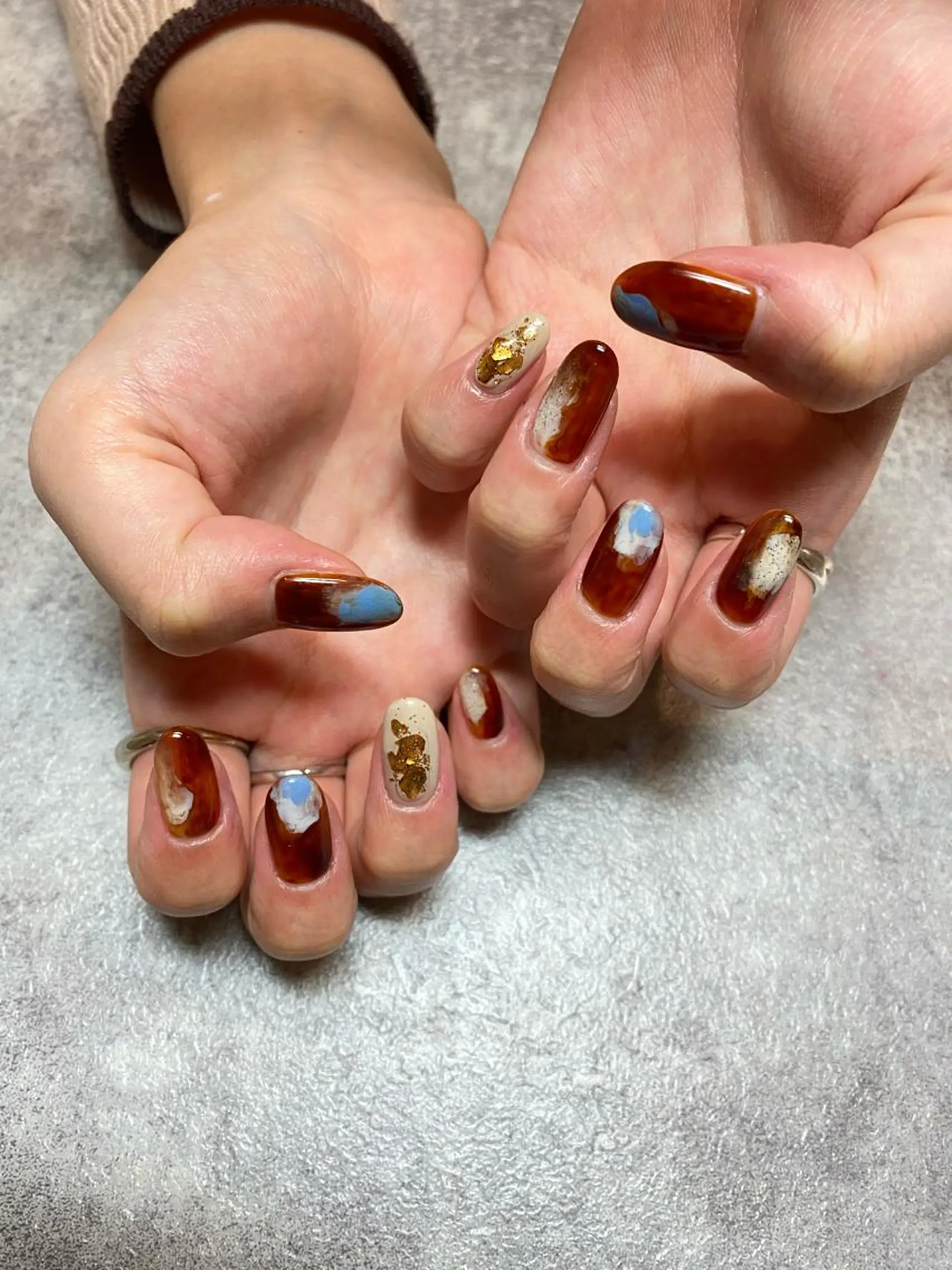 ネイル ハンドネイル 【LINON】 airiのネイルデザイン