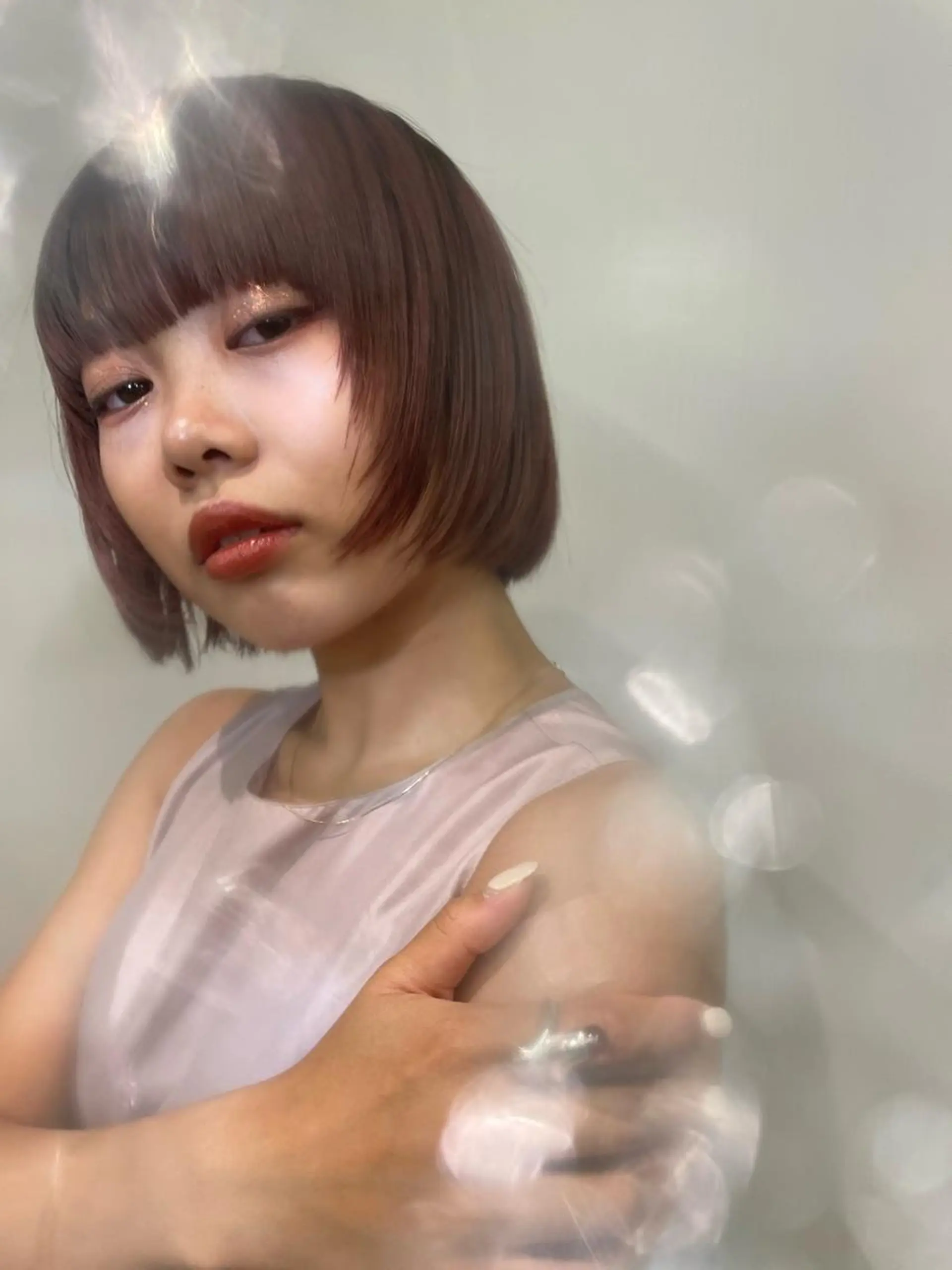 ショート ハイトーン 🌷ハルミ🌷のヘアスタイル