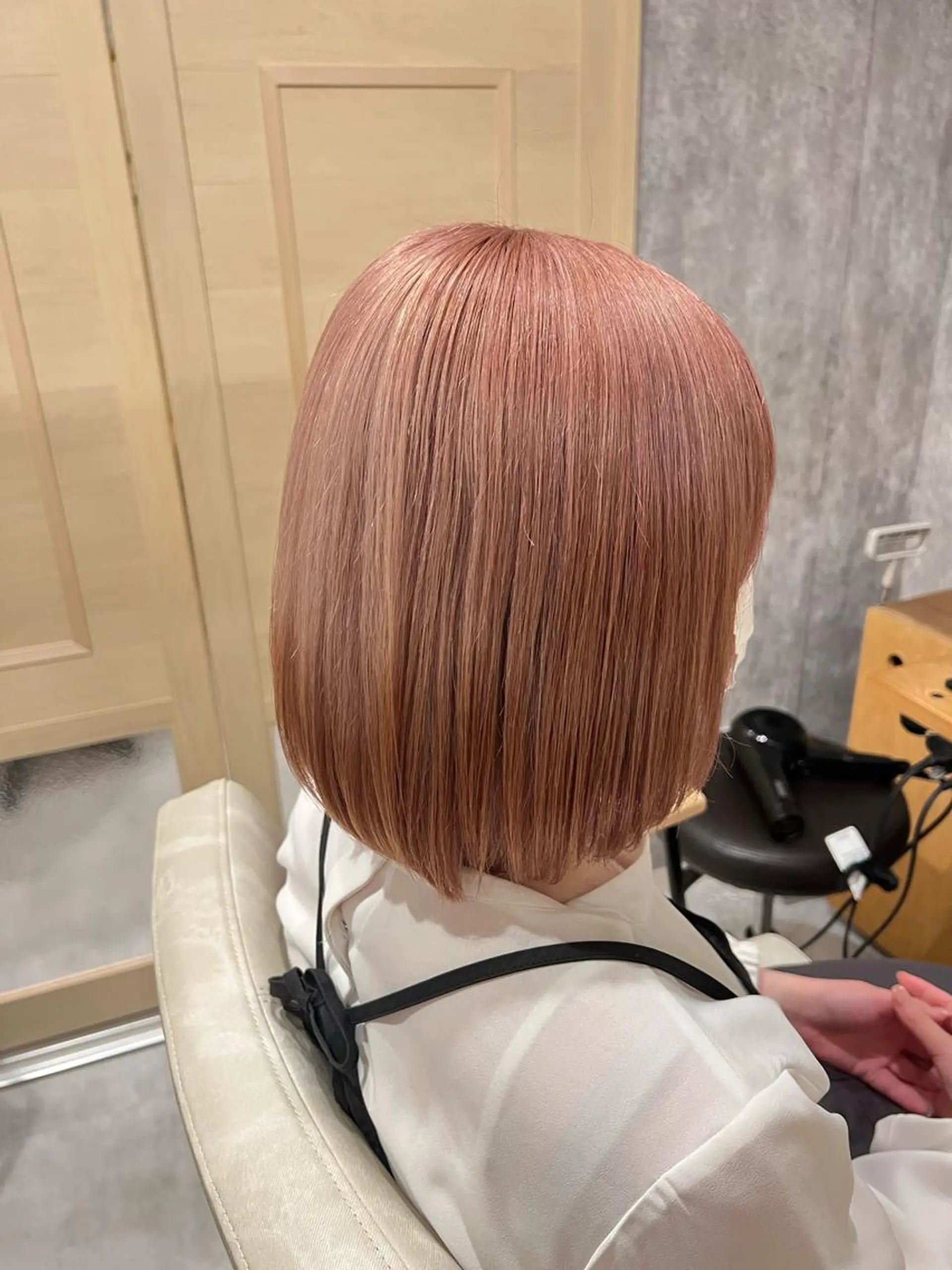 セミロング カラー ヘアアレンジ 🌈髪質改善・美髪矯 正・平野瀬乃🌈のヘアスタイル