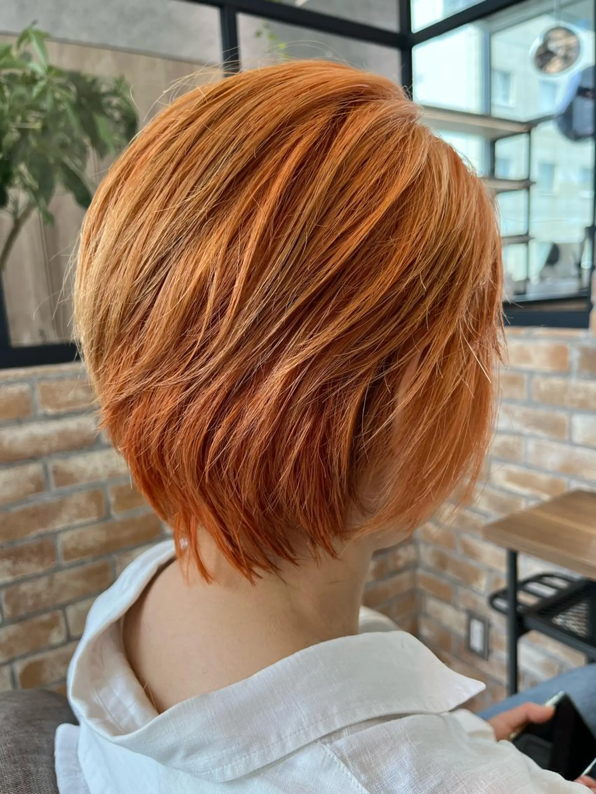 ショート LucksiMie ginza 明松のヘアスタイル