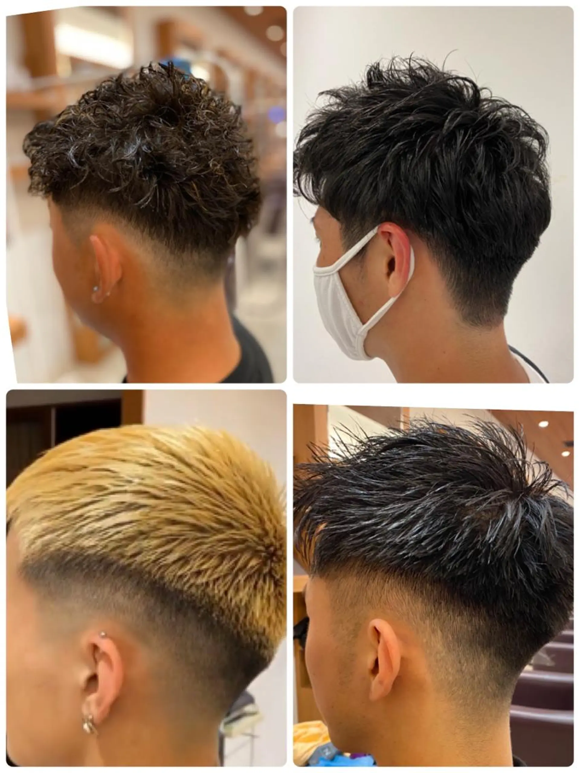 ショート くびれショート・ボブ カットorパーマ特化のヘアスタイル