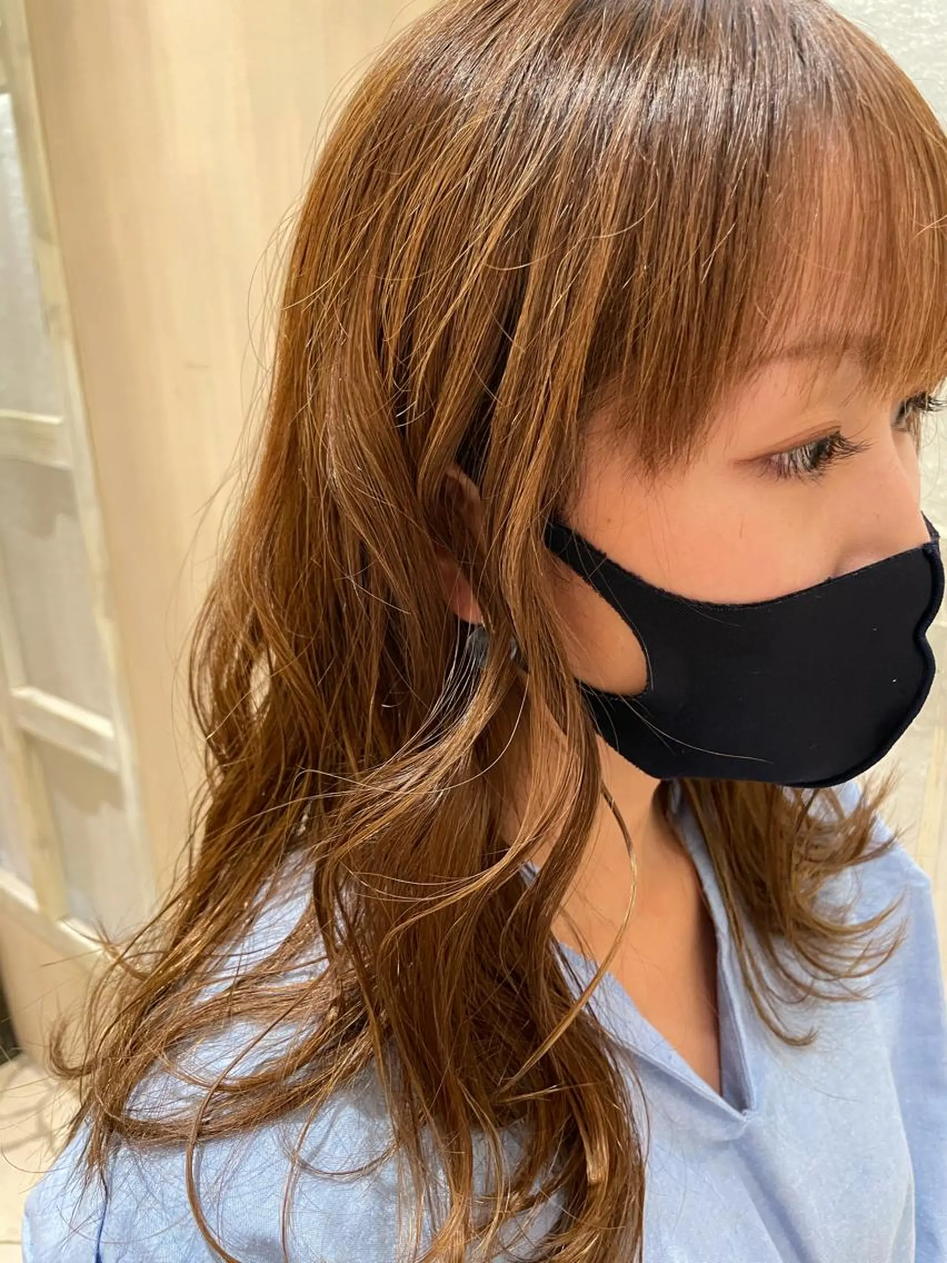 ロング ボブ ロング 韓国風レイヤーカット 🇰🇷❕モカのヘアスタイル