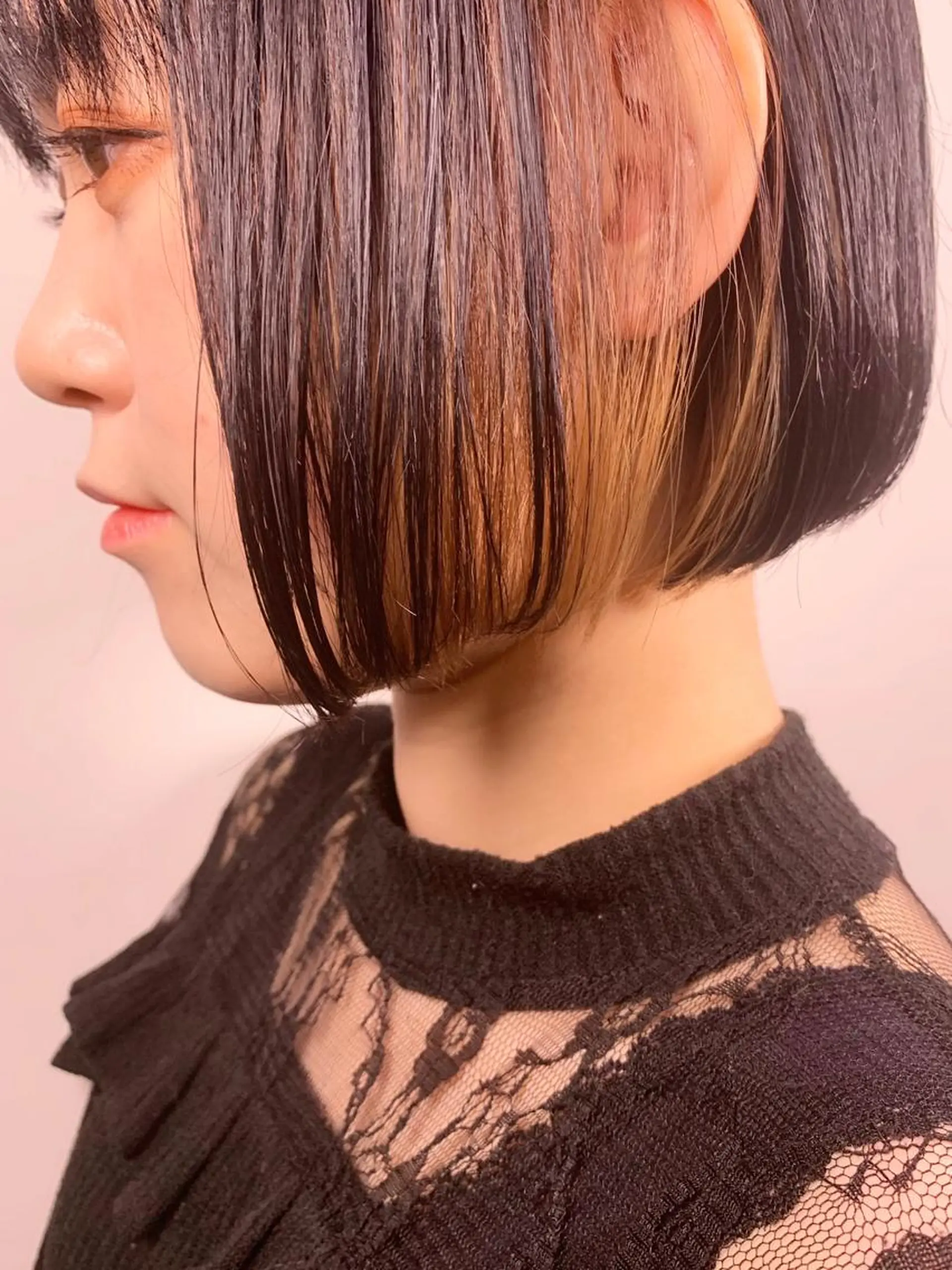 ショート カラー インナーカラー tension 【テンション】のヘアスタイル