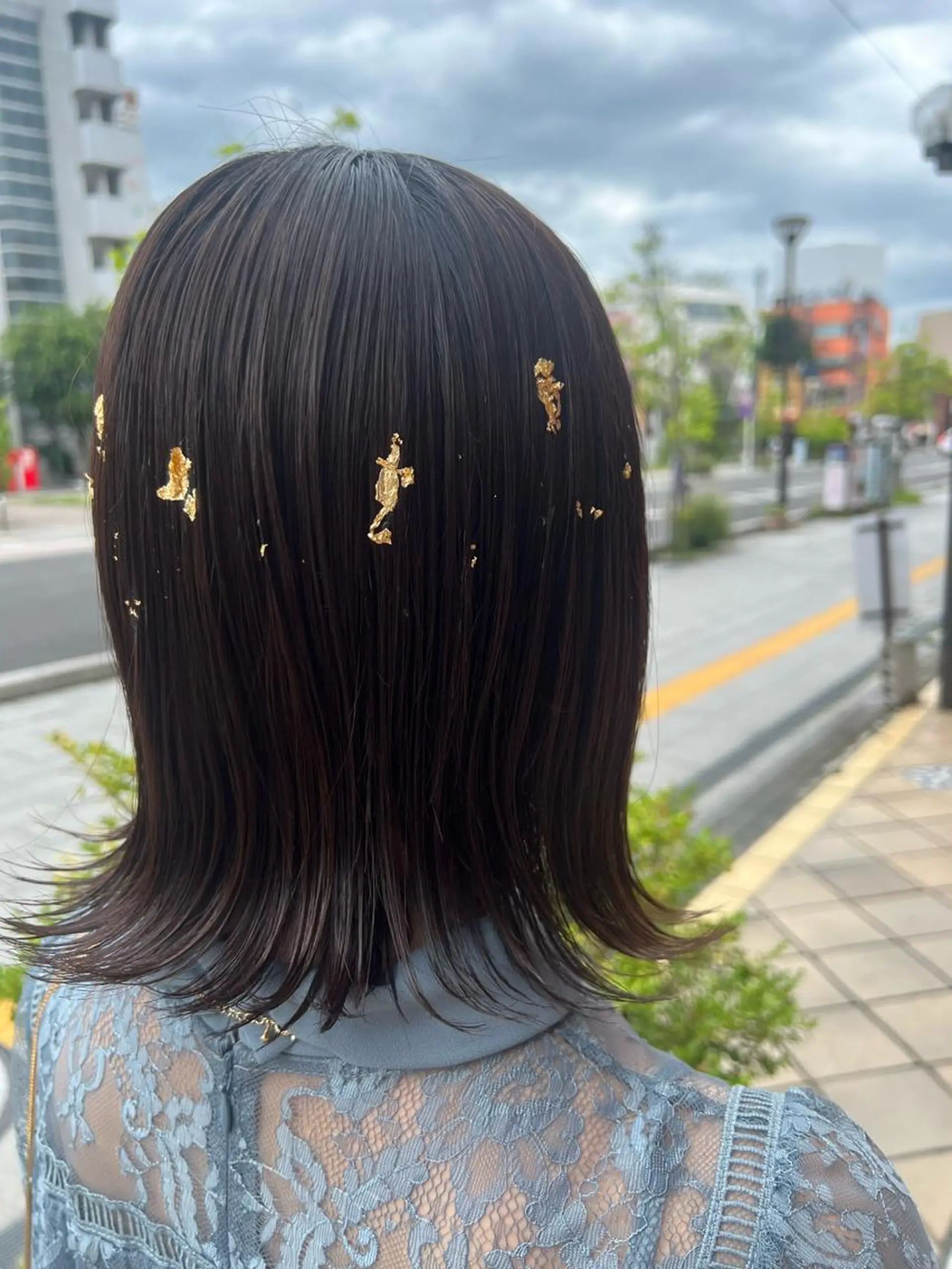 ミディアム ヘアアレンジ 藤川 瑛梨奈のマツエク・マツパデザイン