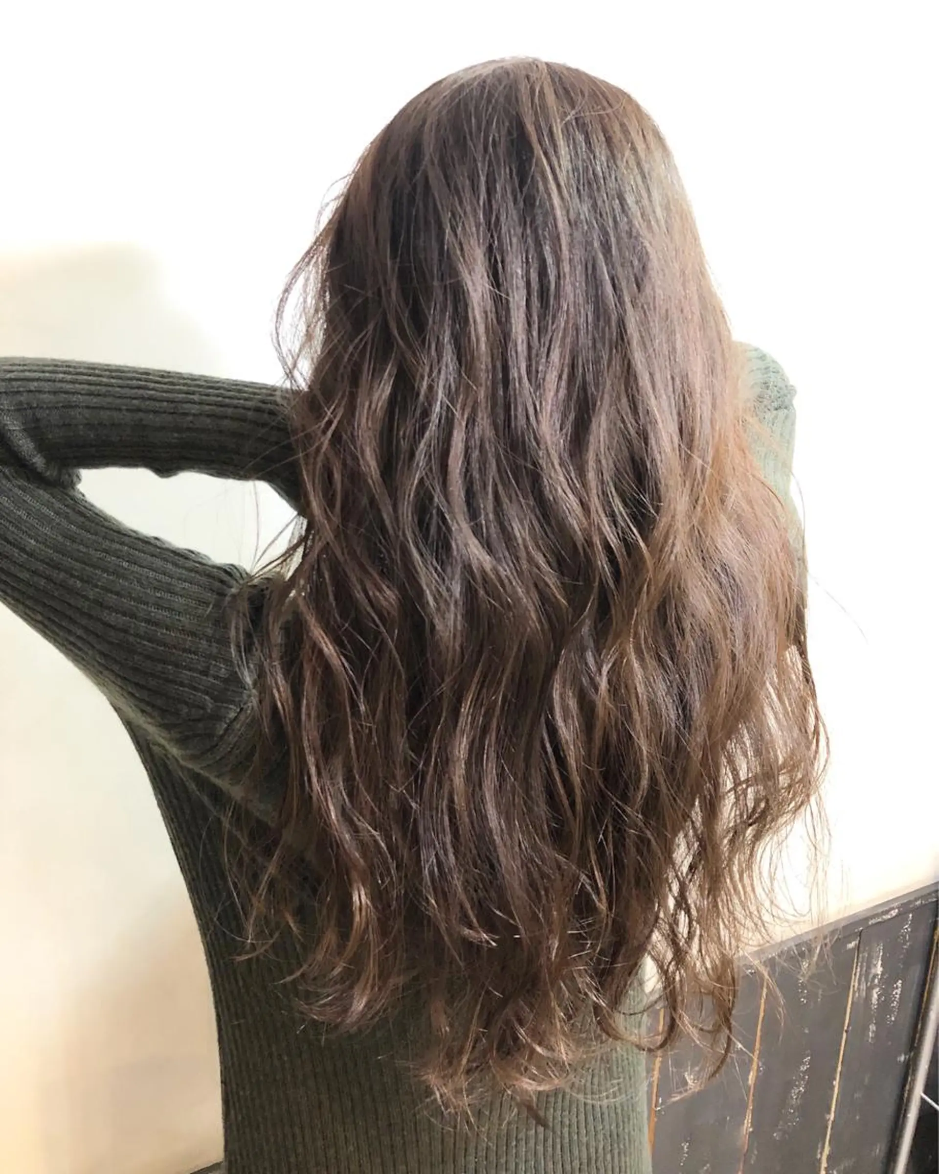 ロング カラー ベージュカラー ラベンダーカラー ラベンダーベージュ カット ヘアカラー トリートメント AUBE HAIRazul吉祥寺所属・綺麗な髪質にしたい方 限定🌈清水　祥のヘアスタイル