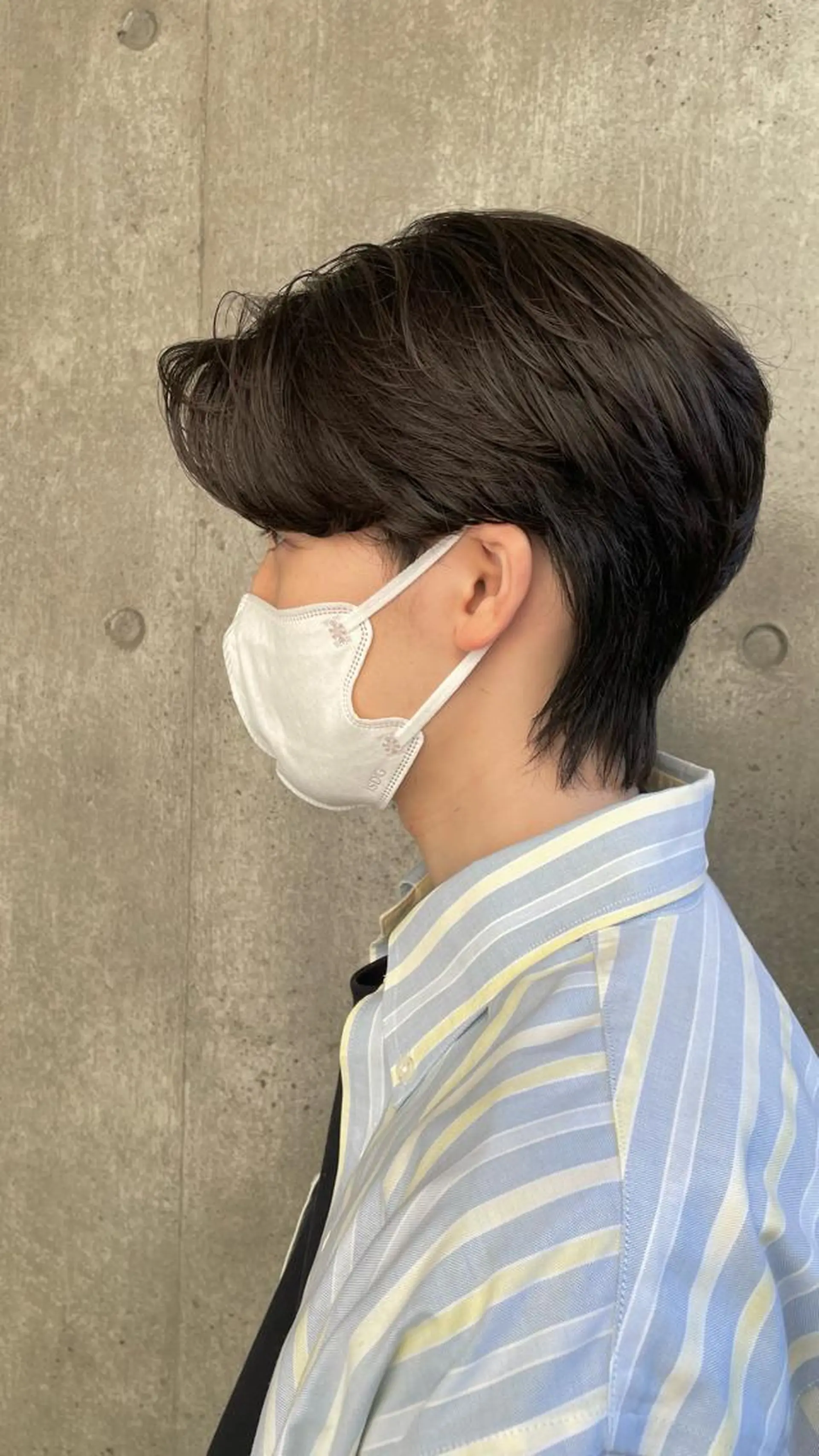 パーマ メンズ もりたみかこ 美容師お休み中のヘアスタイル