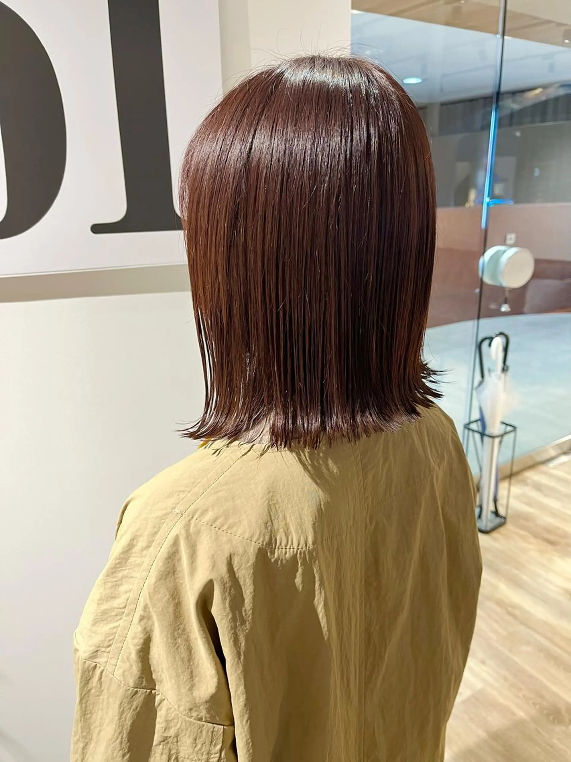 ミディアム カラー ✨艶髪✨ 奈須晴香のヘアスタイル