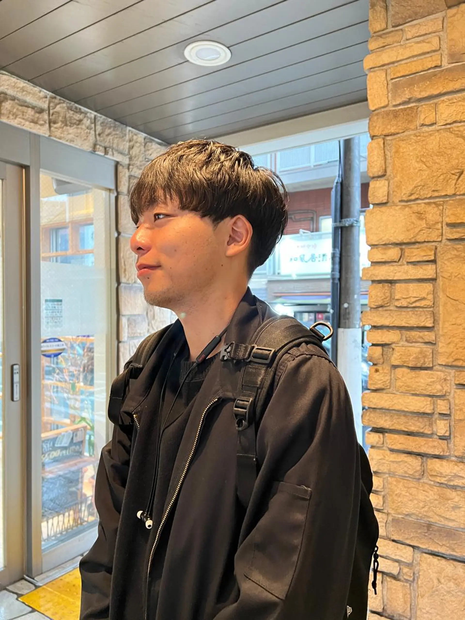 メンズ マッシュ メンズパーマ miku 三ノ輪のヘアスタイル