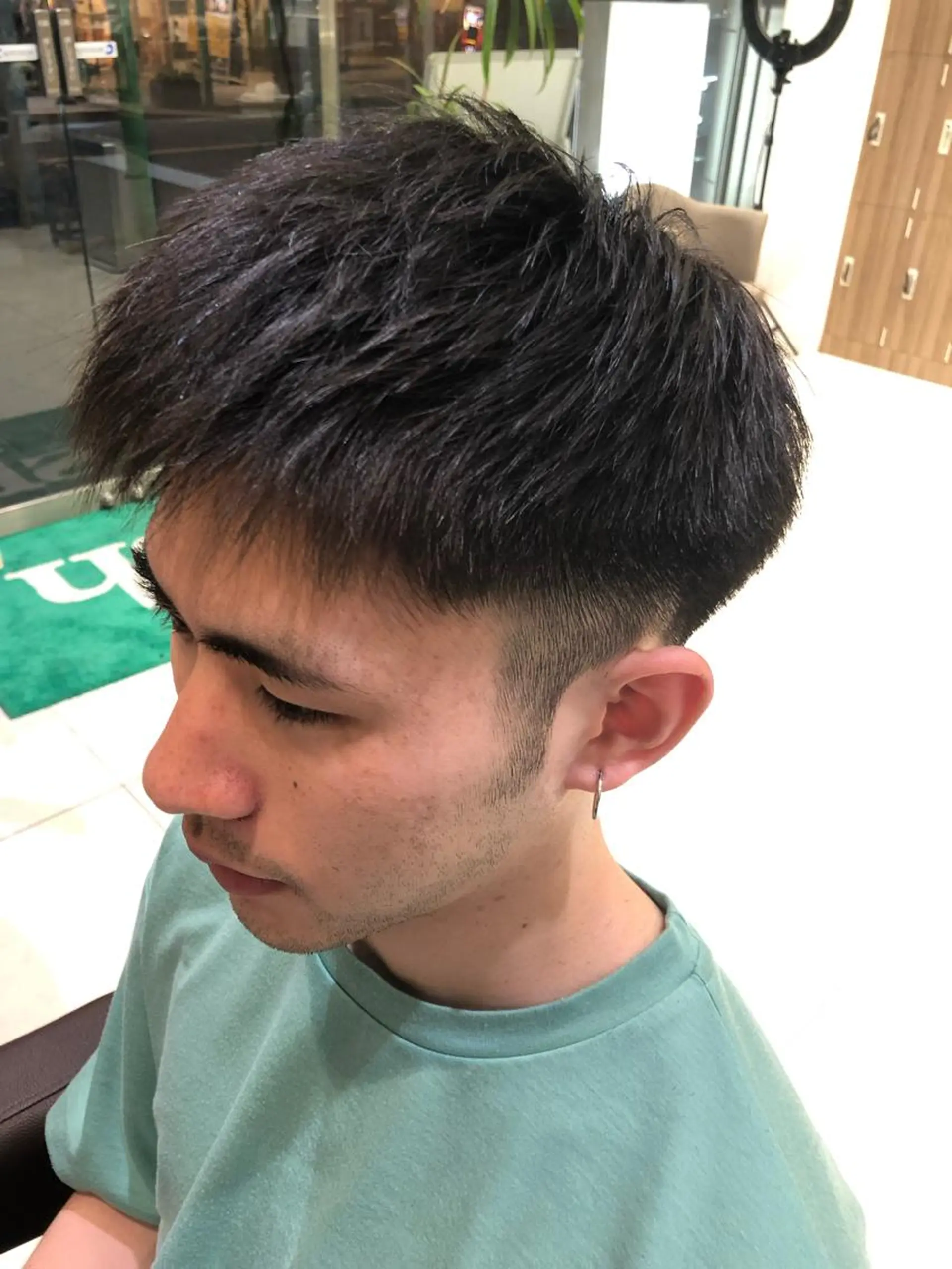 ショート ヘアアレンジ メンズ フェードカット カット 縮毛矯正 トリートメント メンズパーマ特化/ メッシュ/薫/店長のヘアスタイル