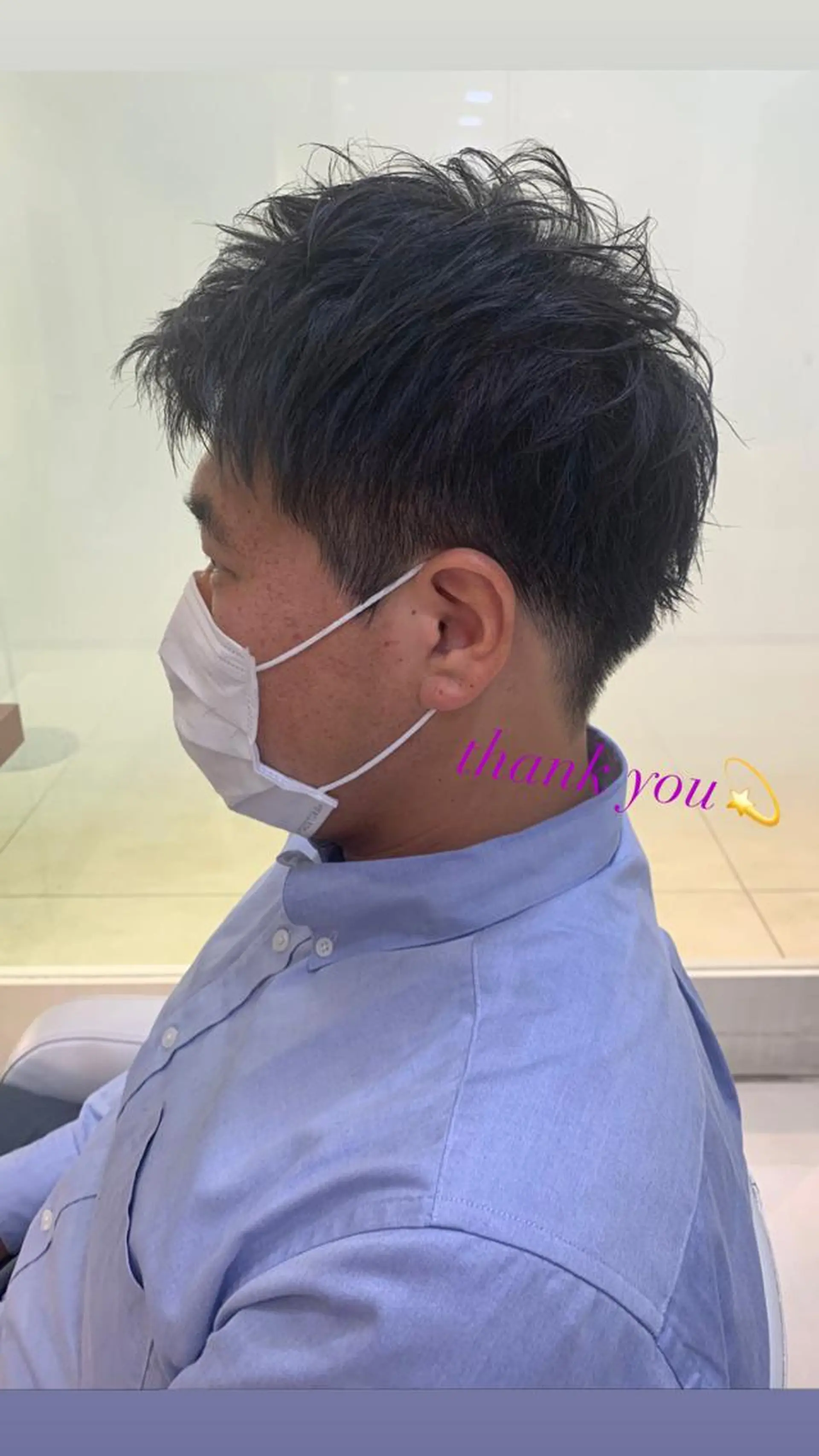 メンズ カット ヘッドスパ 似合わせカラー/艶 髪質改善/ヨシザキのヘアスタイル